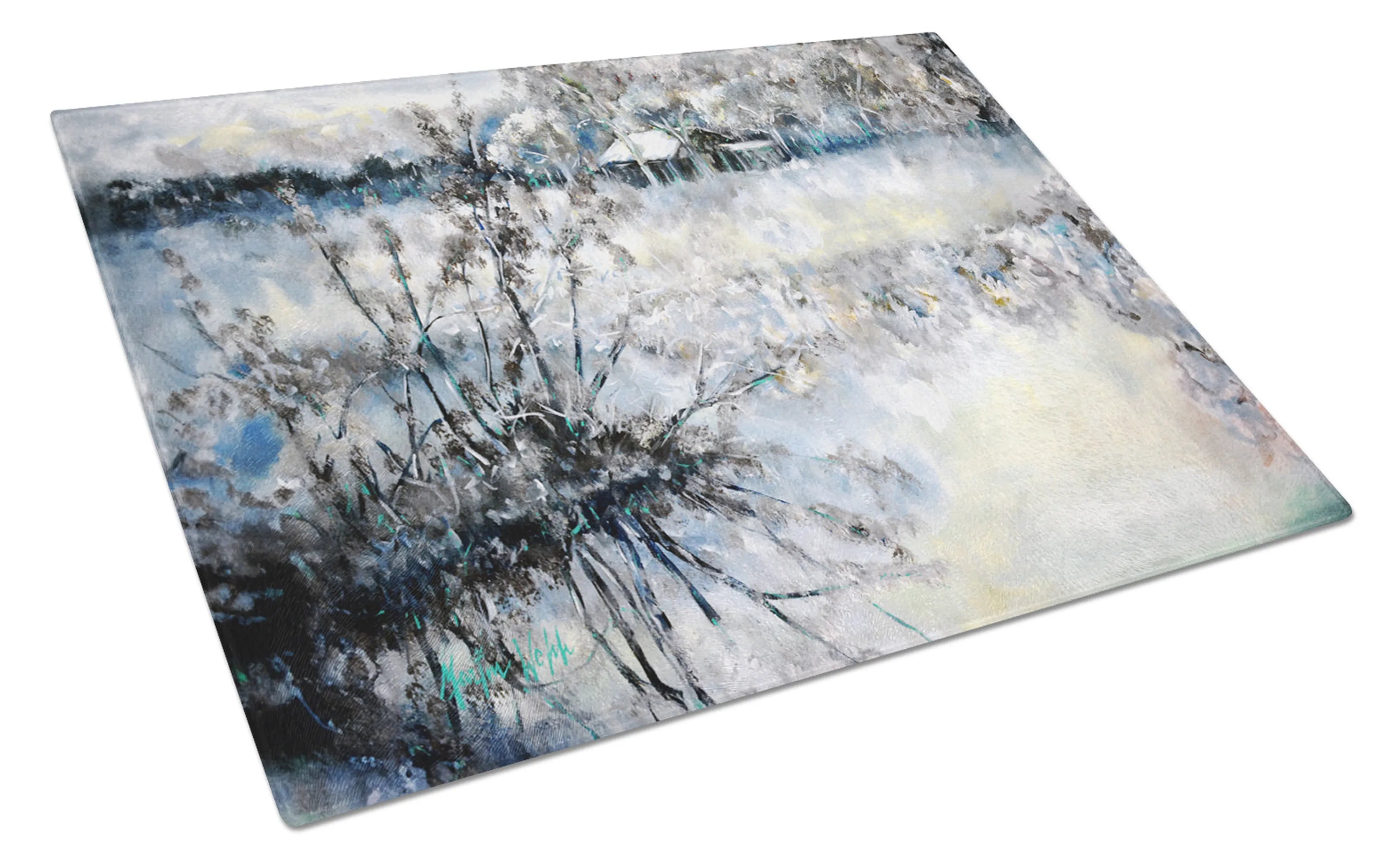 Martin Welch New Artwork Glass Cutting Board - Size: LARGE | Pack Of: 1 | Collection name: Martin welch new artwork