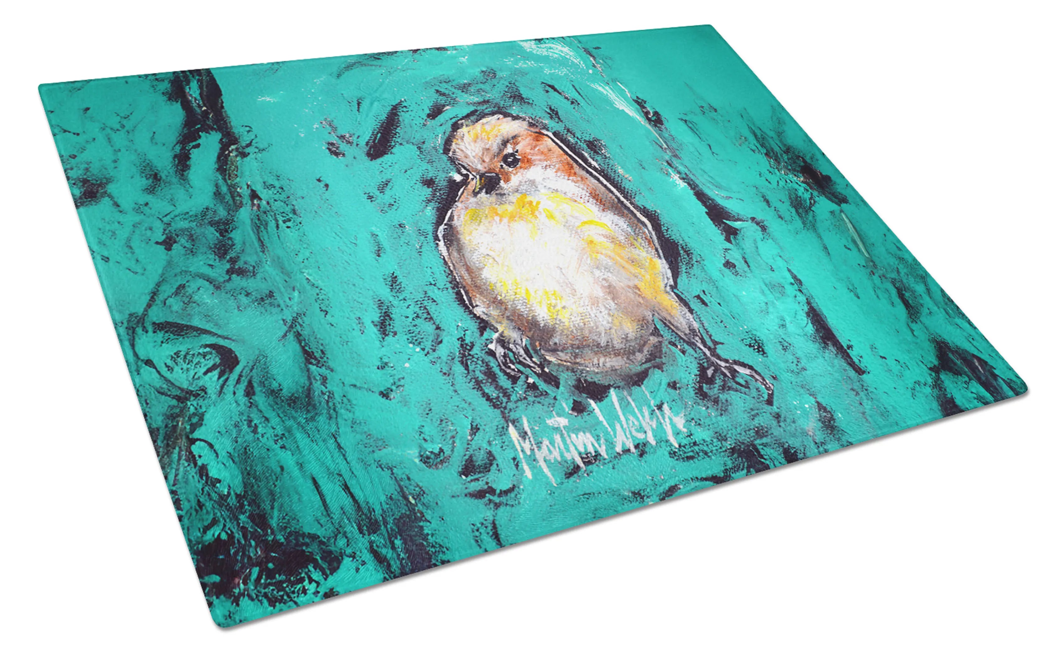 Martin Welch New Artwork Glass Cutting Board - Size: LARGE | Pack Of: 1 | Collection name: Martin welch new artwork