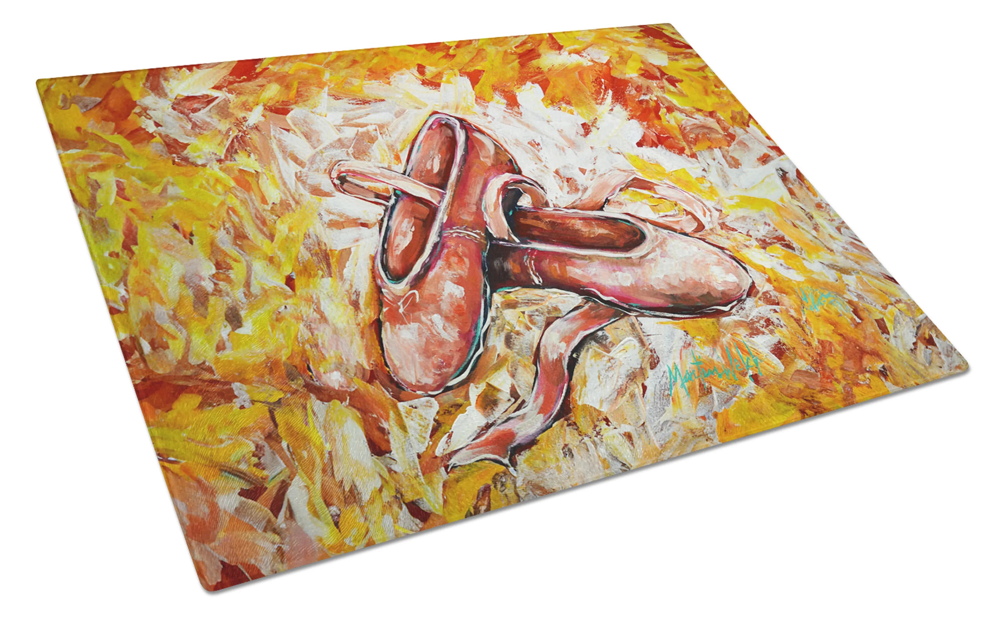 Martin Welch New Artwork Glass Cutting Board - Size: LARGE | Pack Of: 1 | Collection name: Martin welch new artwork