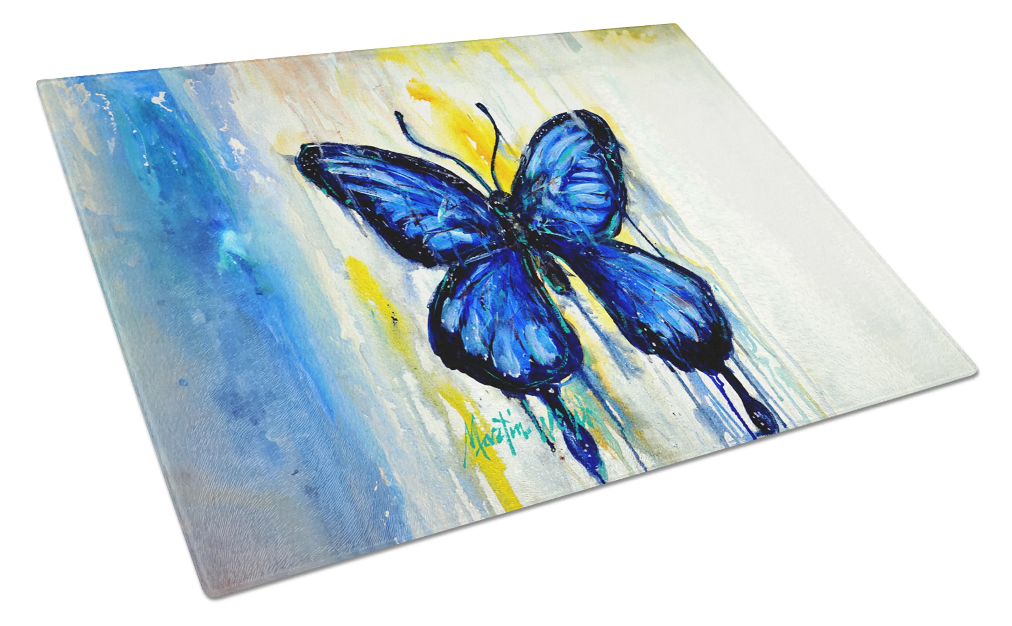 Martin Welch New Artwork Glass Cutting Board - Size: LARGE | Pack Of: 1 | Collection name: Martin welch new artwork