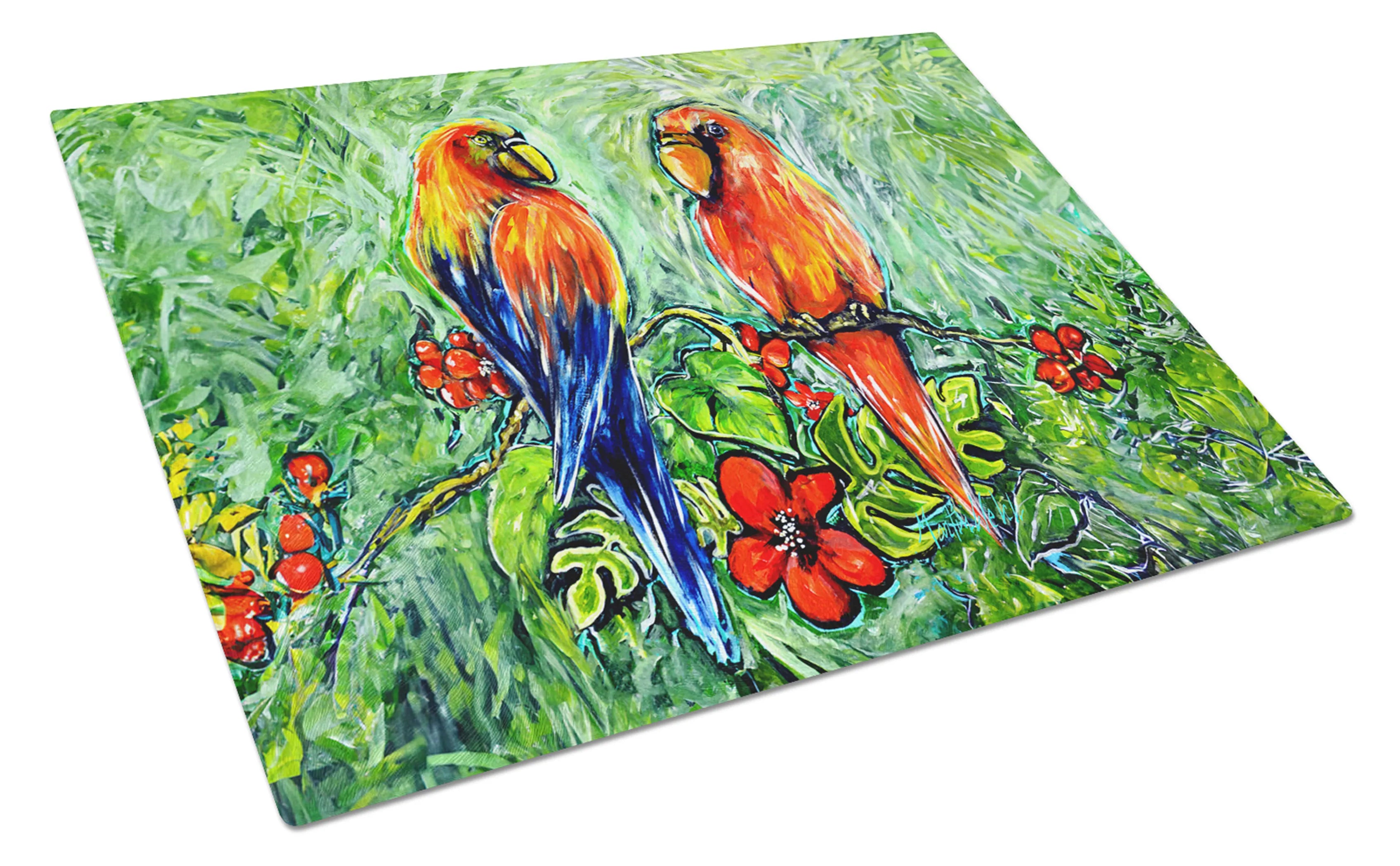 Martin Welch New Artwork Glass Cutting Board - Size: LARGE | Pack Of: 1 | Collection name: Martin welch new artwork
