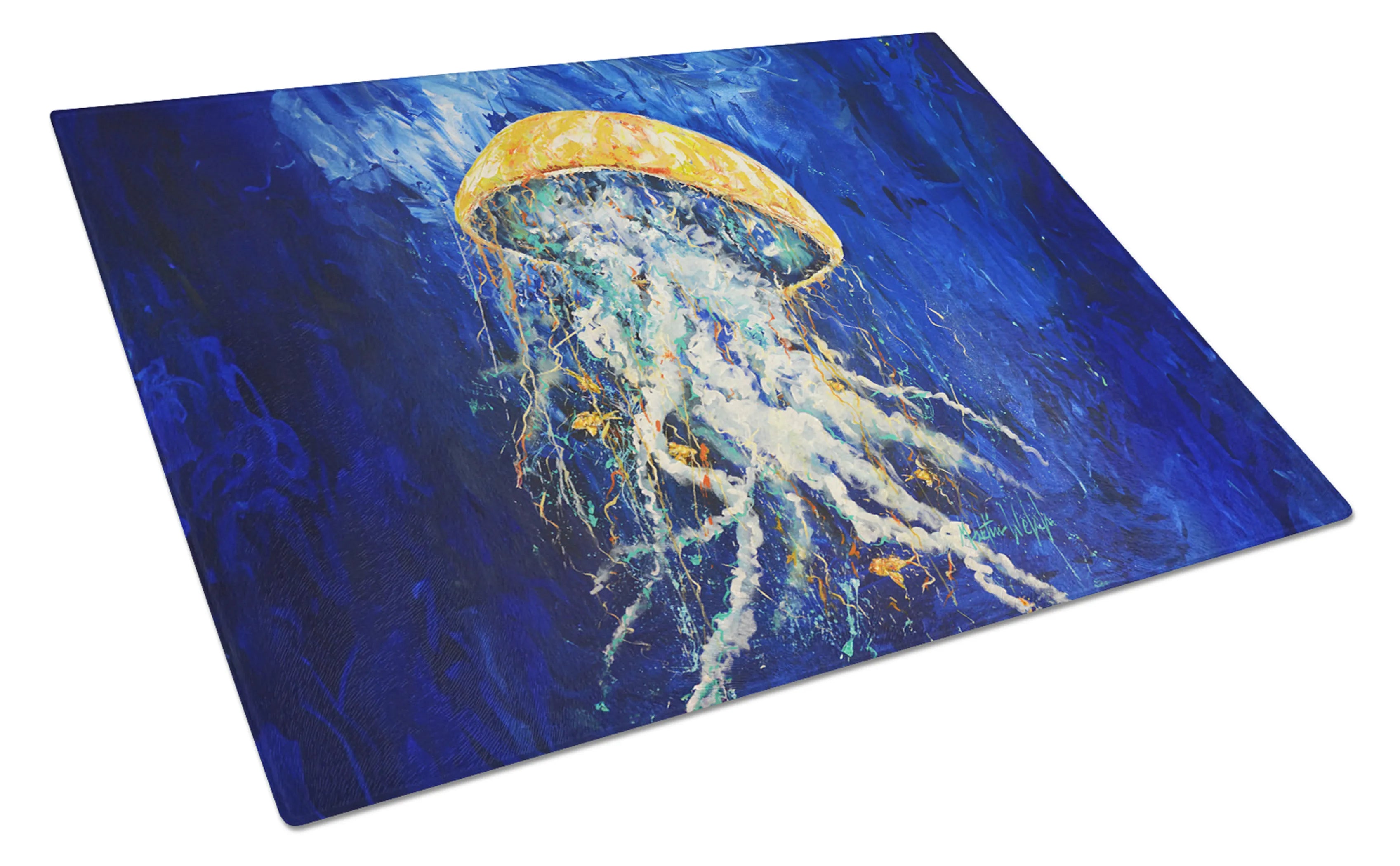 Martin Welch New Artwork Glass Cutting Board - Size: LARGE | Pack Of: 1 | Collection name: Martin welch new artwork