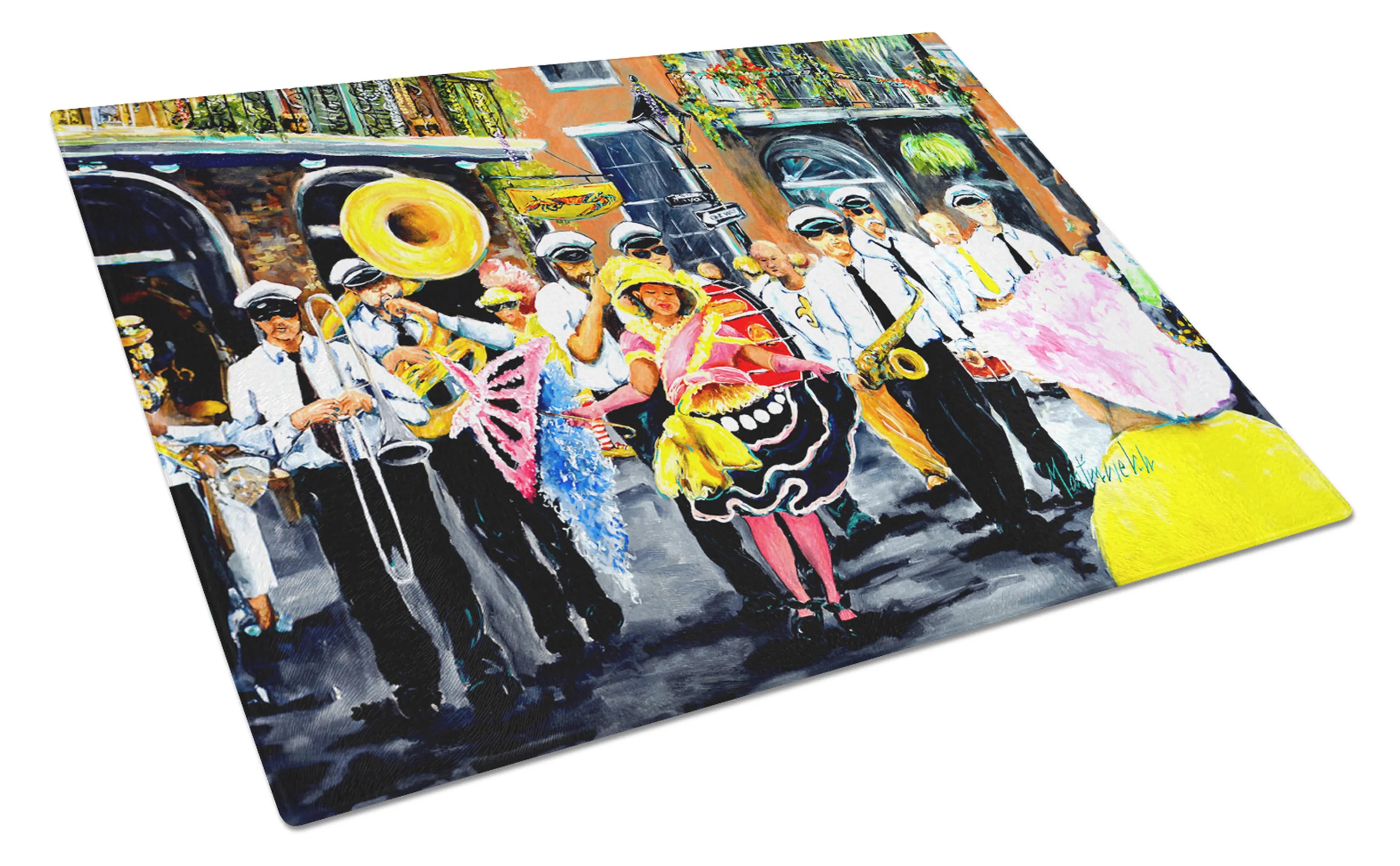 Martin Welch New Artwork Glass Cutting Board - Size: LARGE | Pack Of: 1 | Collection name: Martin welch new artwork