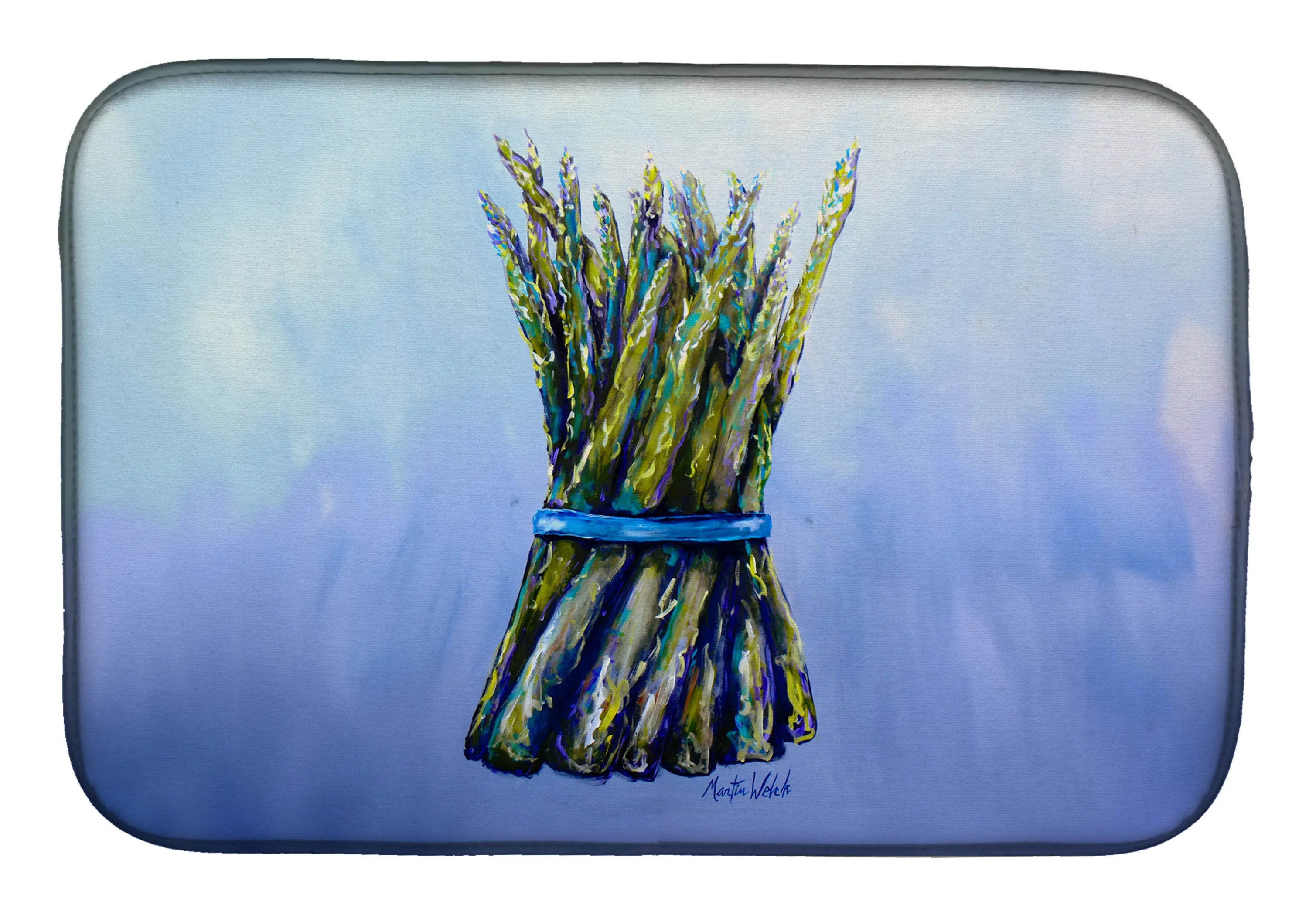 Martin Welch New Artwork Dish Drying Mat - Size: 14  X 21" | Pack Of: 1 | Collection name: Martin welch new artwork
