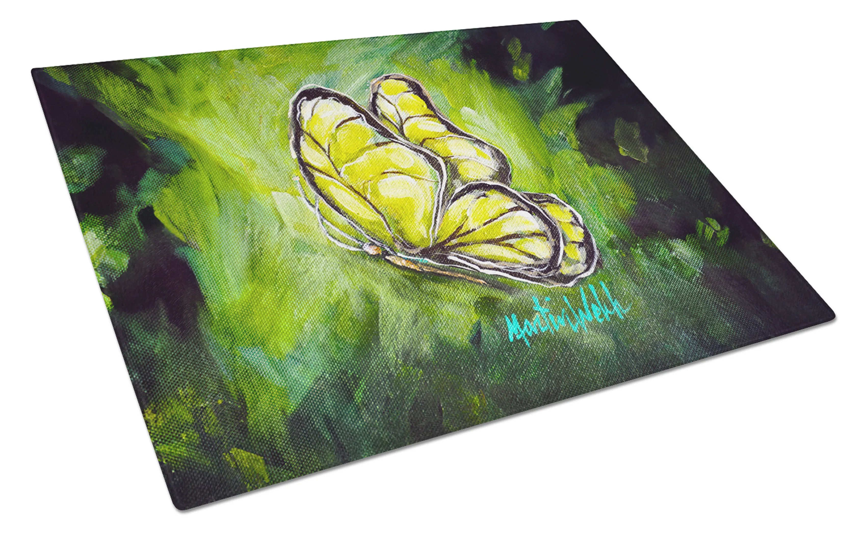 Martin Welch New Artwork Glass Cutting Board - Size: LARGE | Pack Of: 1 | Collection name: Martin welch new artwork