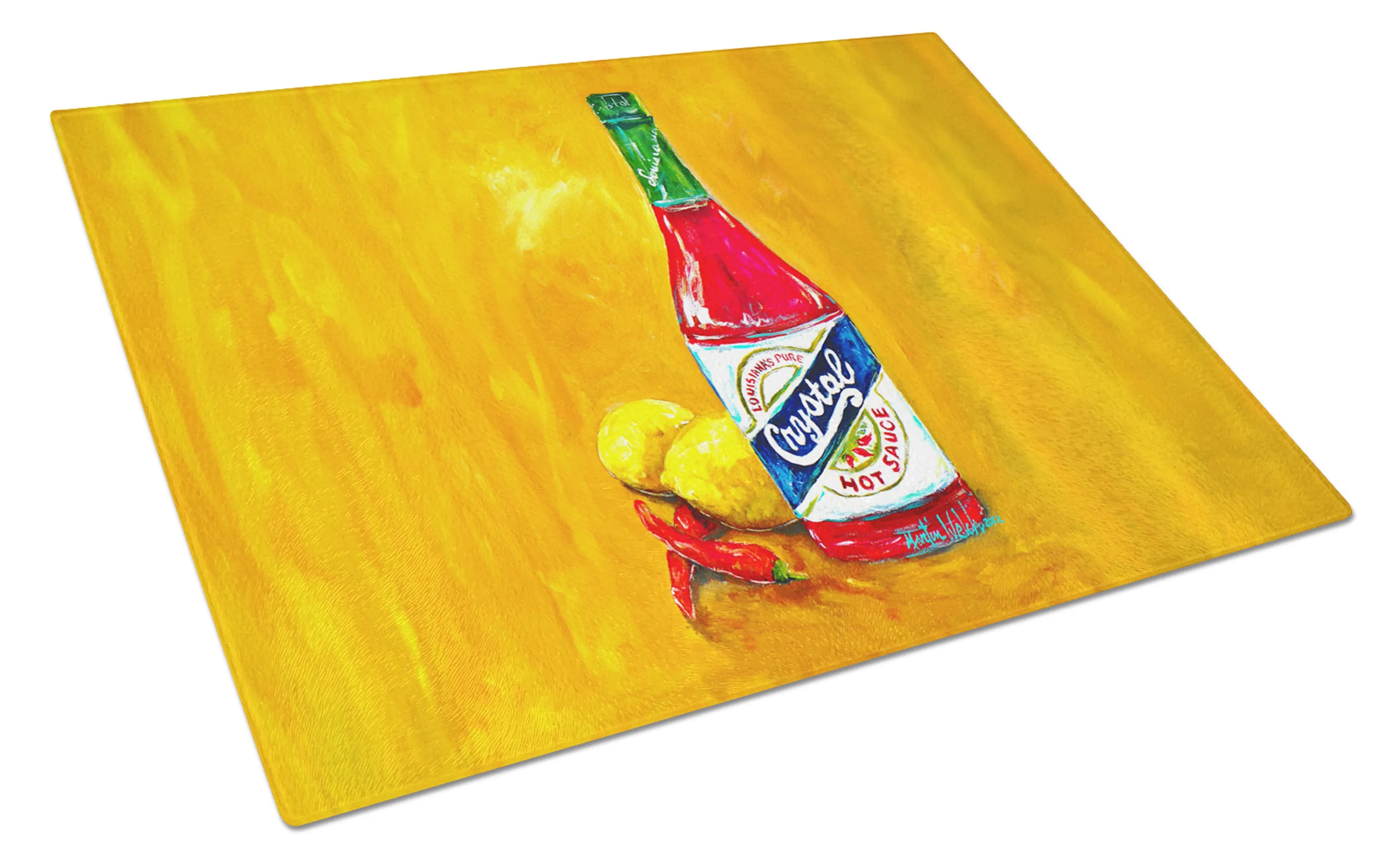 Martin Welch New Artwork Glass Cutting Board - Size: LARGE | Pack Of: 1 | Collection name: Martin welch new artwork