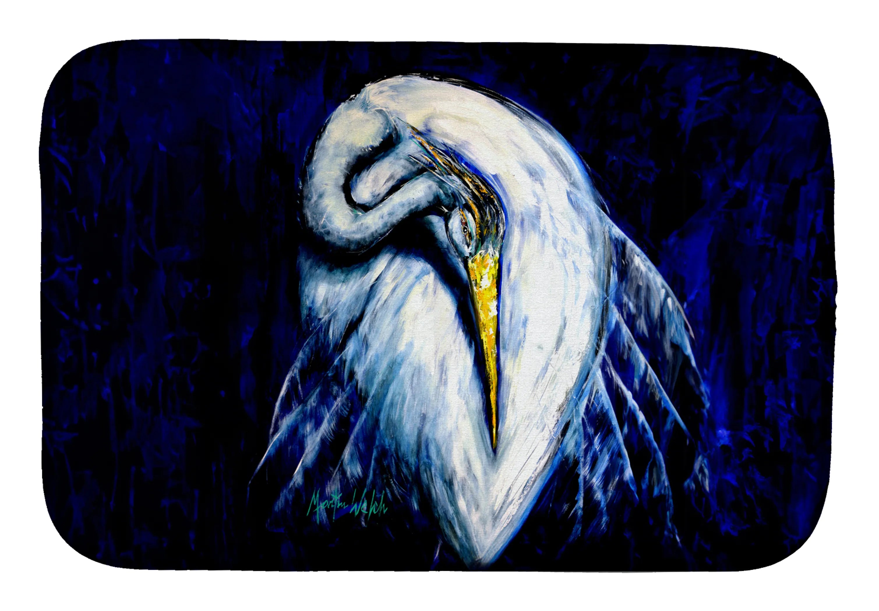 Martin Welch New Artwork Dish Drying Mat - Size: 14  X 21" | Pack Of: 1 | Collection name: Martin welch new artwork