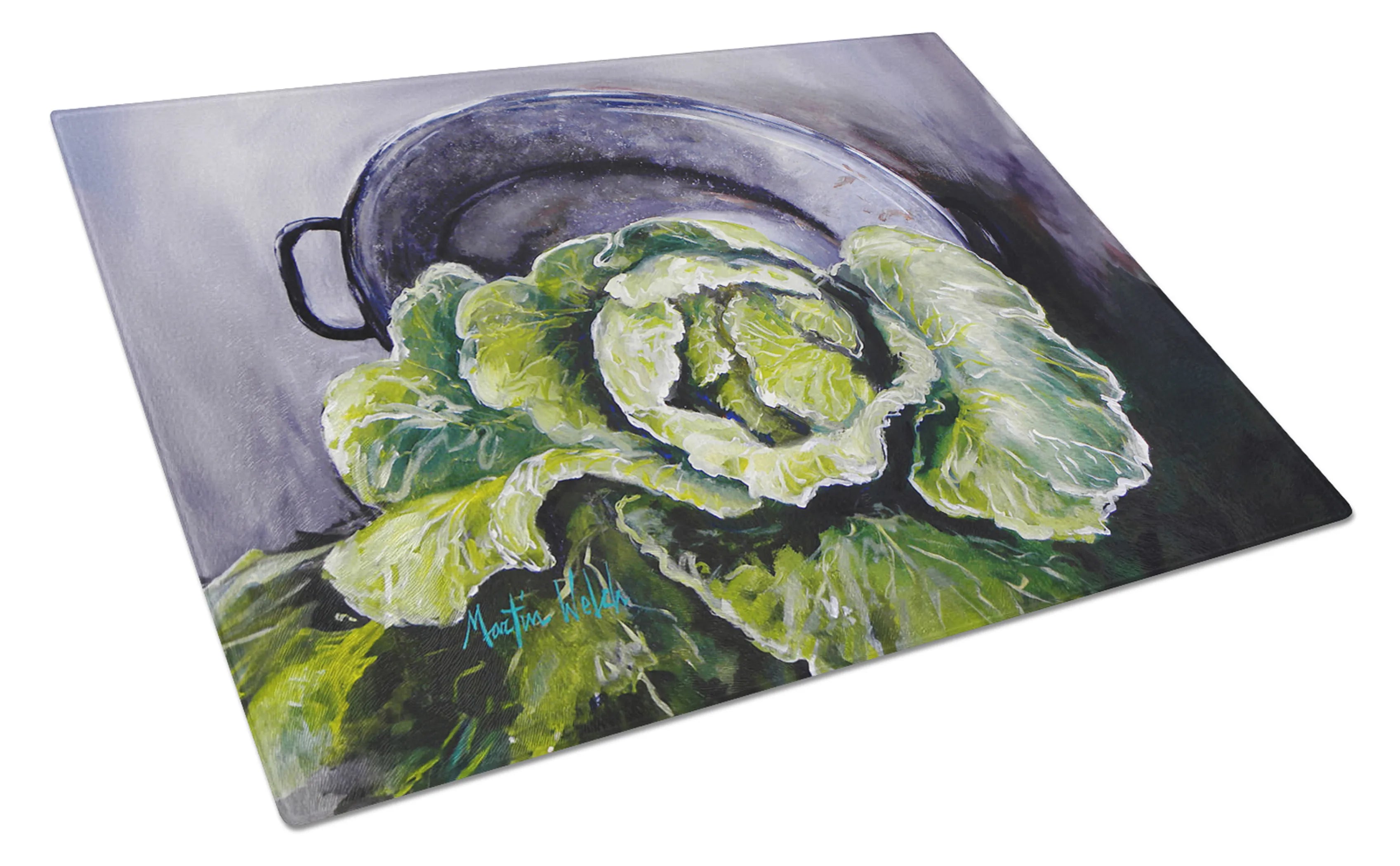 Martin Welch New Artwork Glass Cutting Board - Size: LARGE | Pack Of: 1 | Collection name: Martin welch new artwork