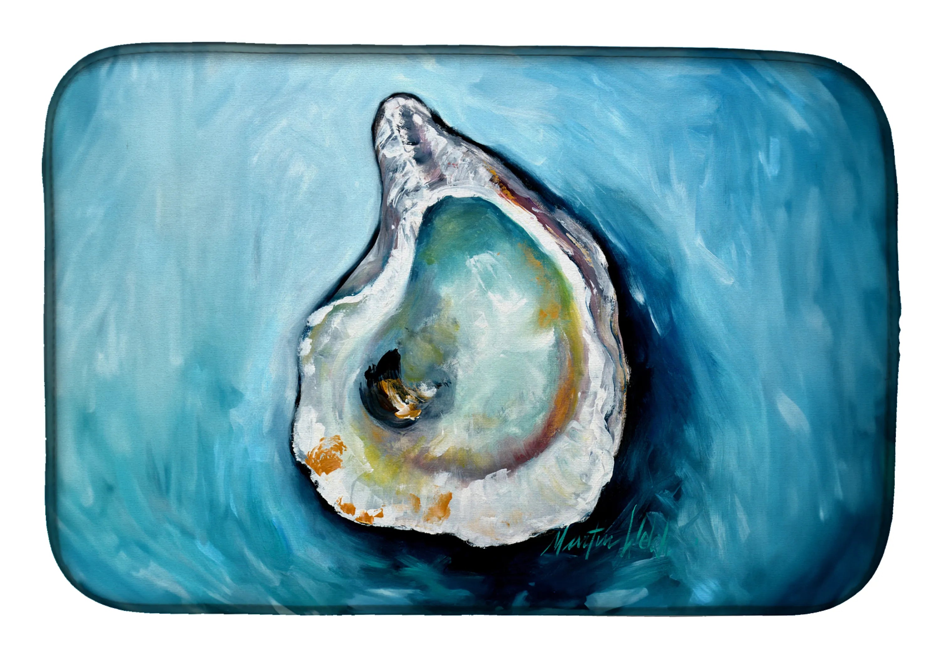 Martin Welch New Artwork Dish Drying Mat - Size: 14  X 21" | Pack Of: 1 | Collection name: Martin welch new artwork