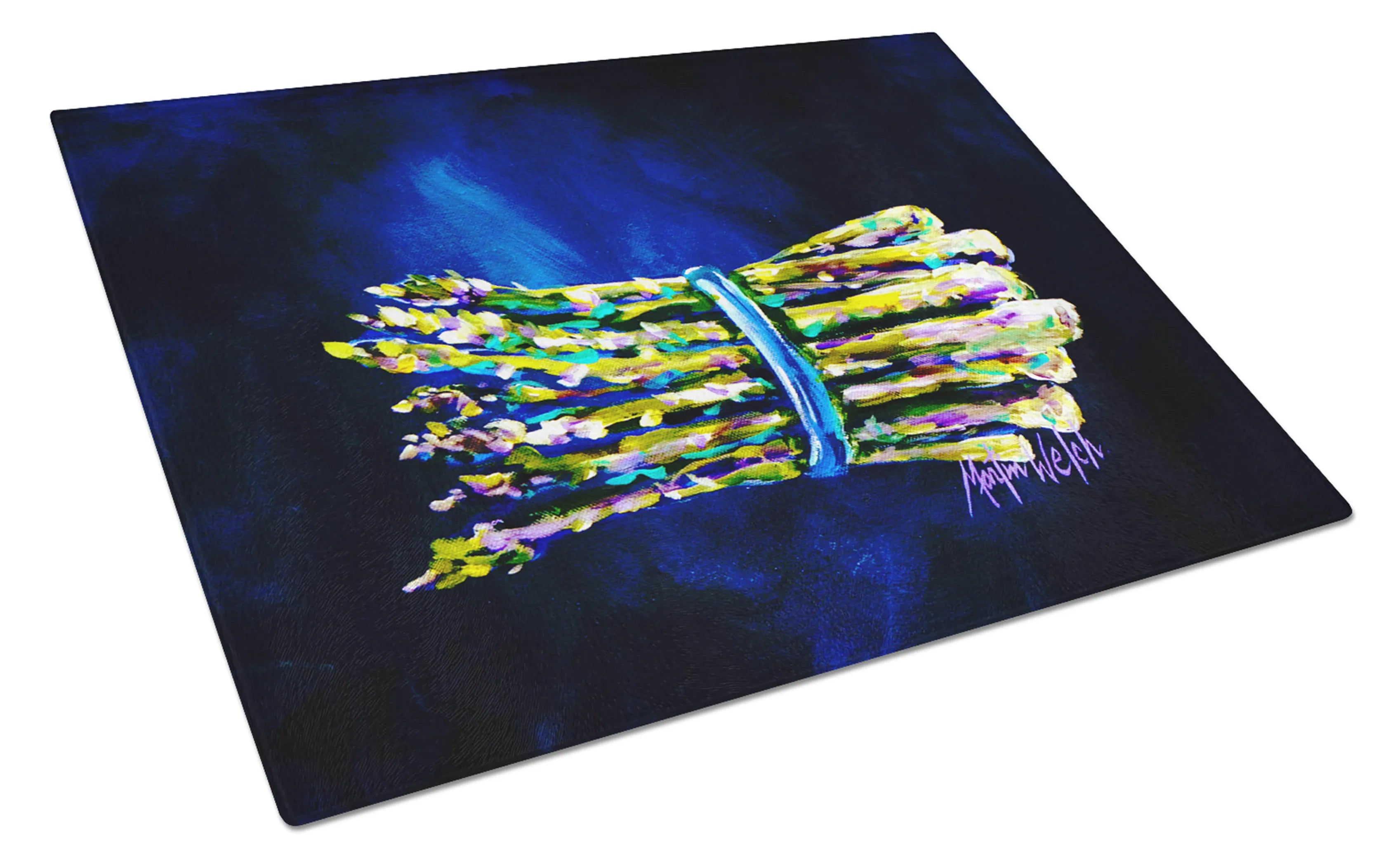 Martin Welch New Artwork Glass Cutting Board - Size: LARGE | Pack Of: 1 | Collection name: Martin welch new artwork