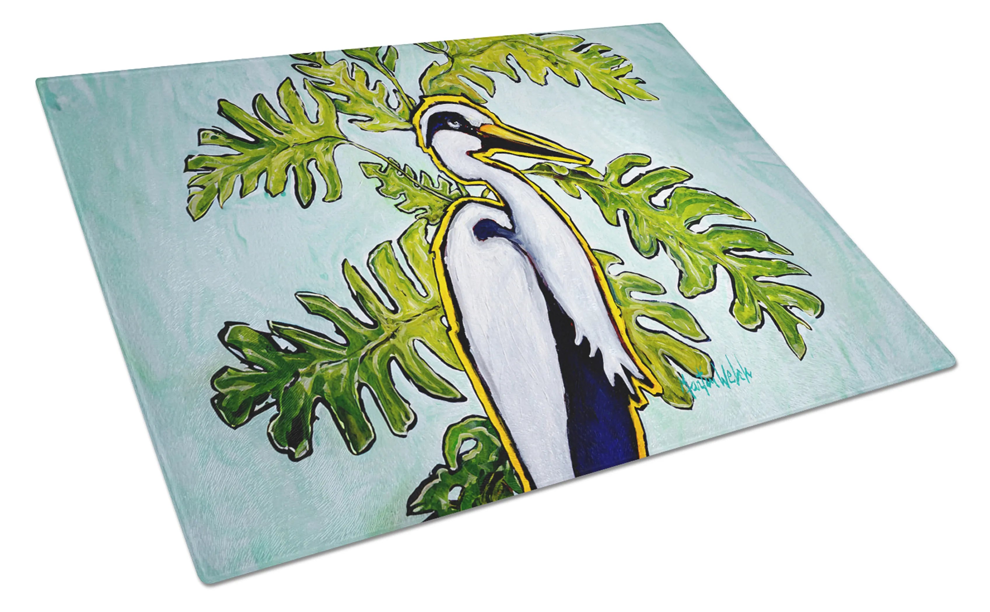 Martin Welch New Artwork Glass Cutting Board - Size: LARGE | Pack Of: 1 | Collection name: Martin welch new artwork