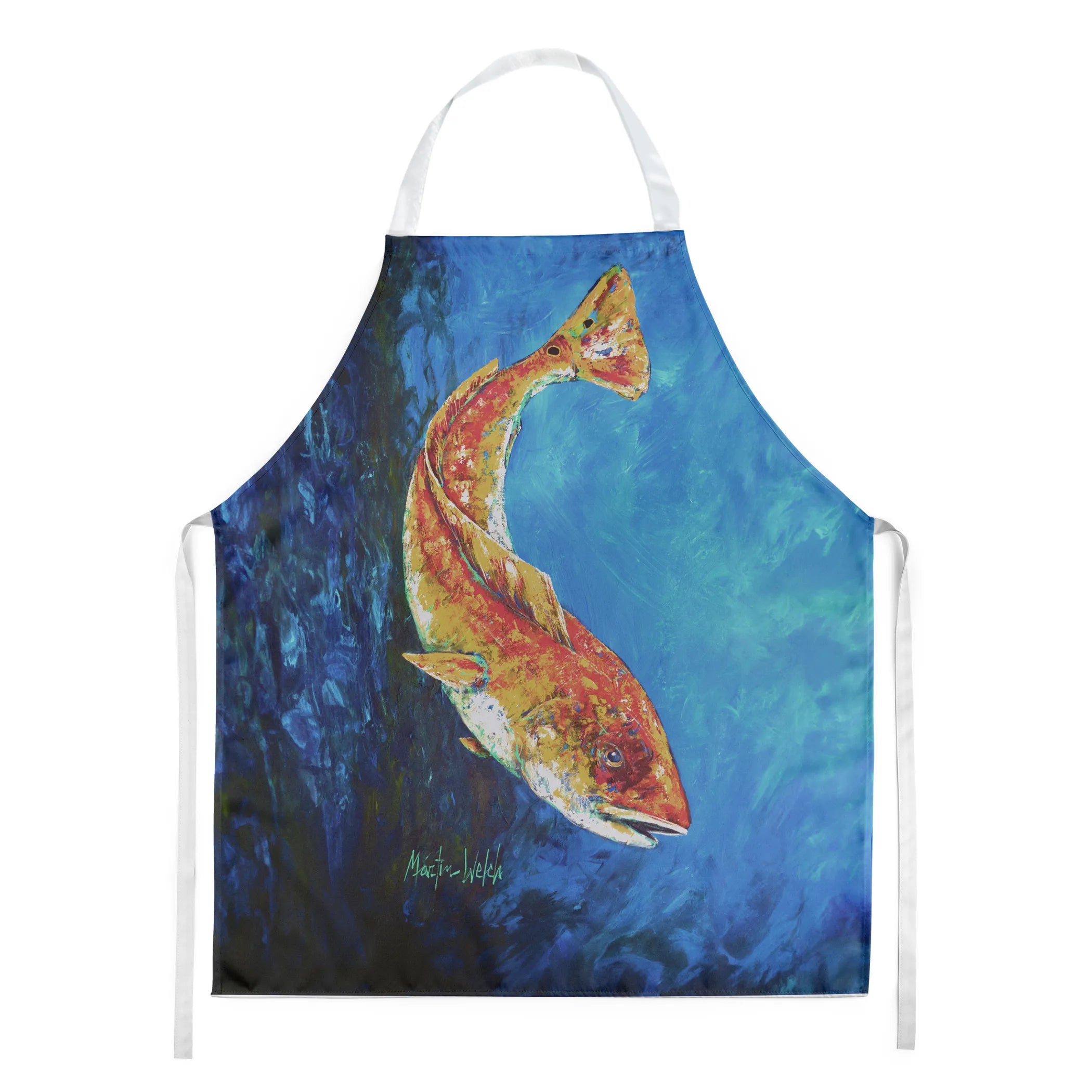 Martin Welch New Artwork Apron - Size: LARGE | Pack Of: 1 | Collection name: Martin welch new artwork