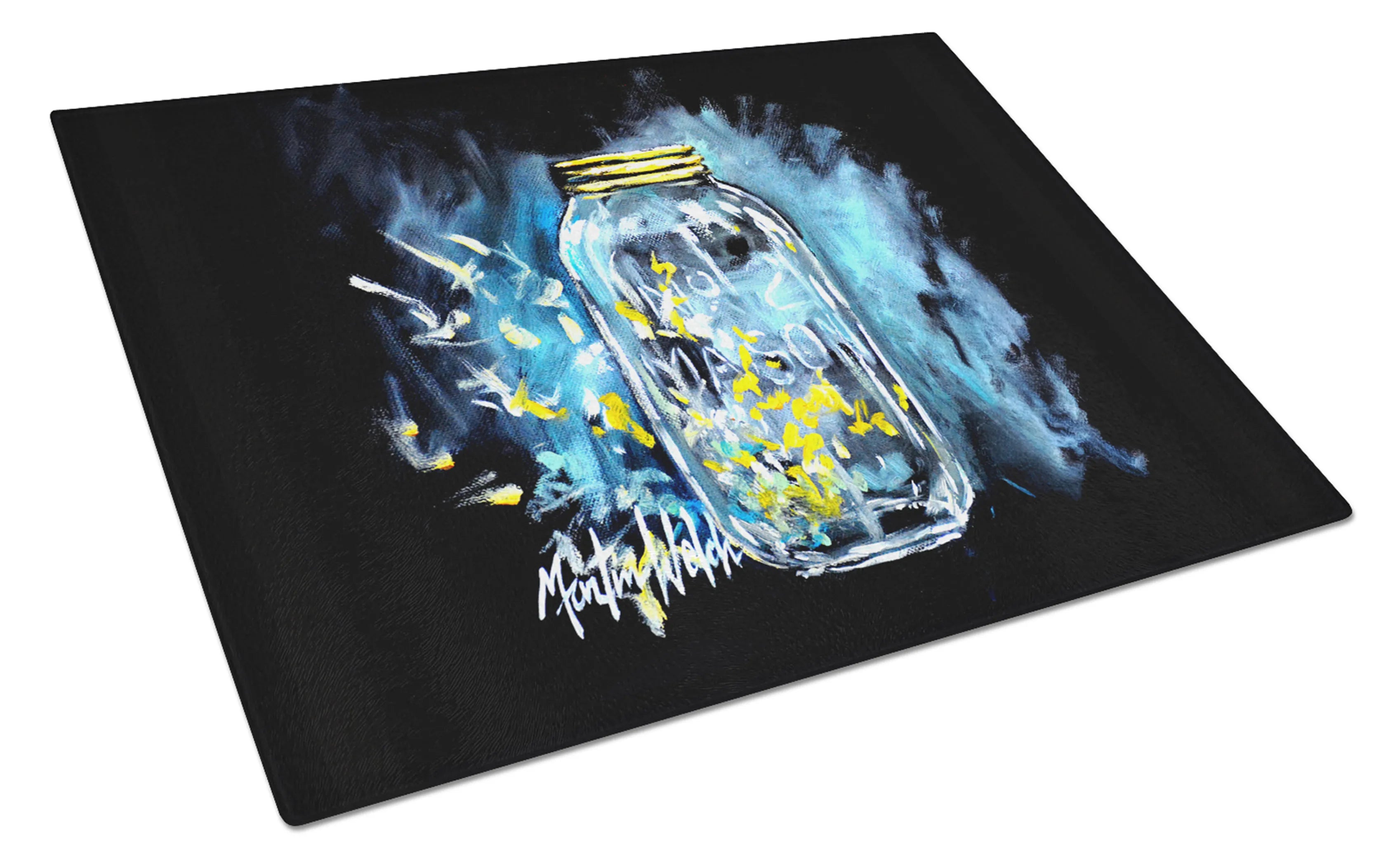 Martin Welch New Artwork Glass Cutting Board - Size: LARGE | Pack Of: 1 | Collection name: Martin welch new artwork
