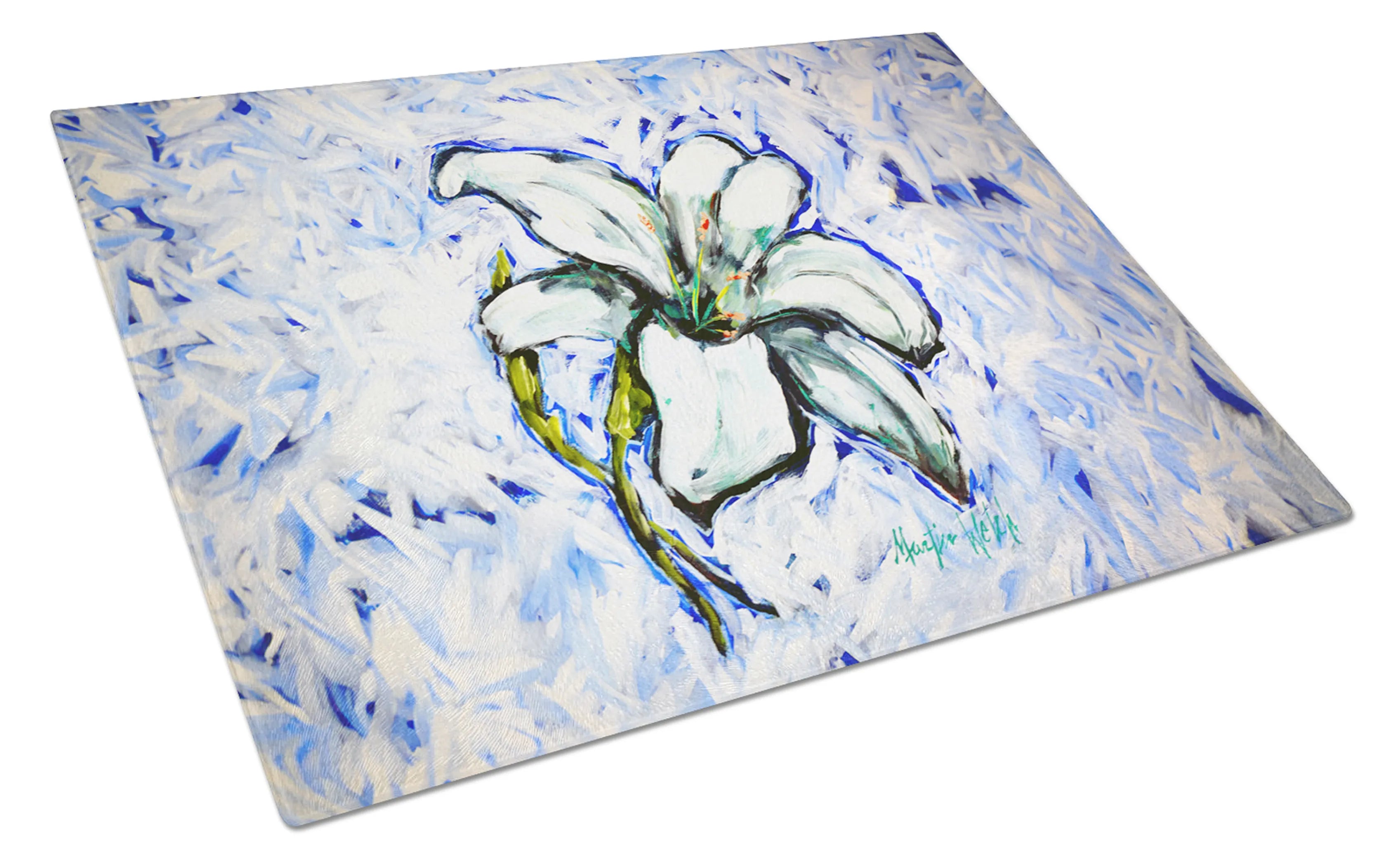 Martin Welch New Artwork Glass Cutting Board - Size: LARGE | Pack Of: 1 | Collection name: Martin welch new artwork