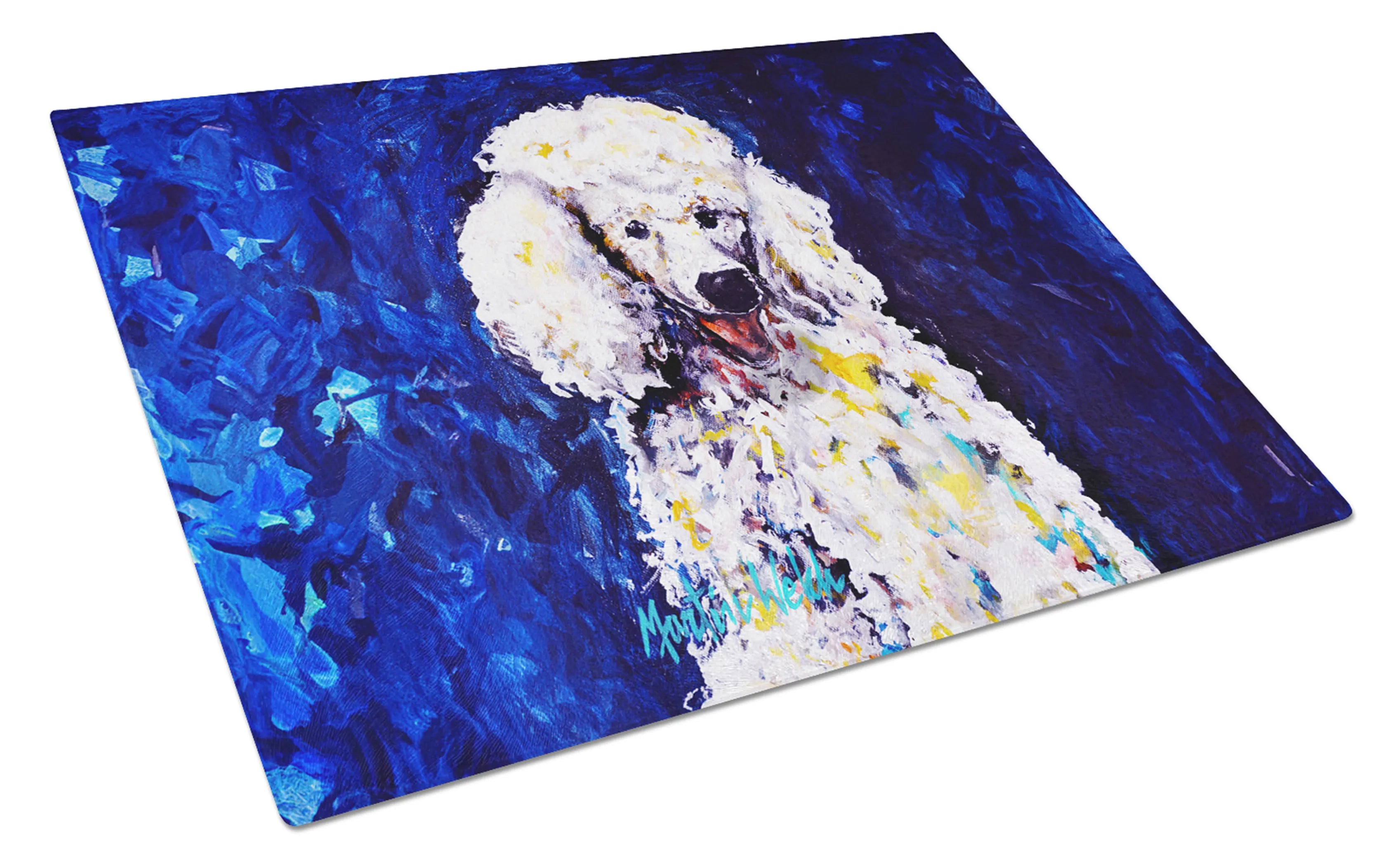 Martin Welch New Artwork Glass Cutting Board - Size: LARGE | Pack Of: 1 | Collection name: Martin welch new artwork