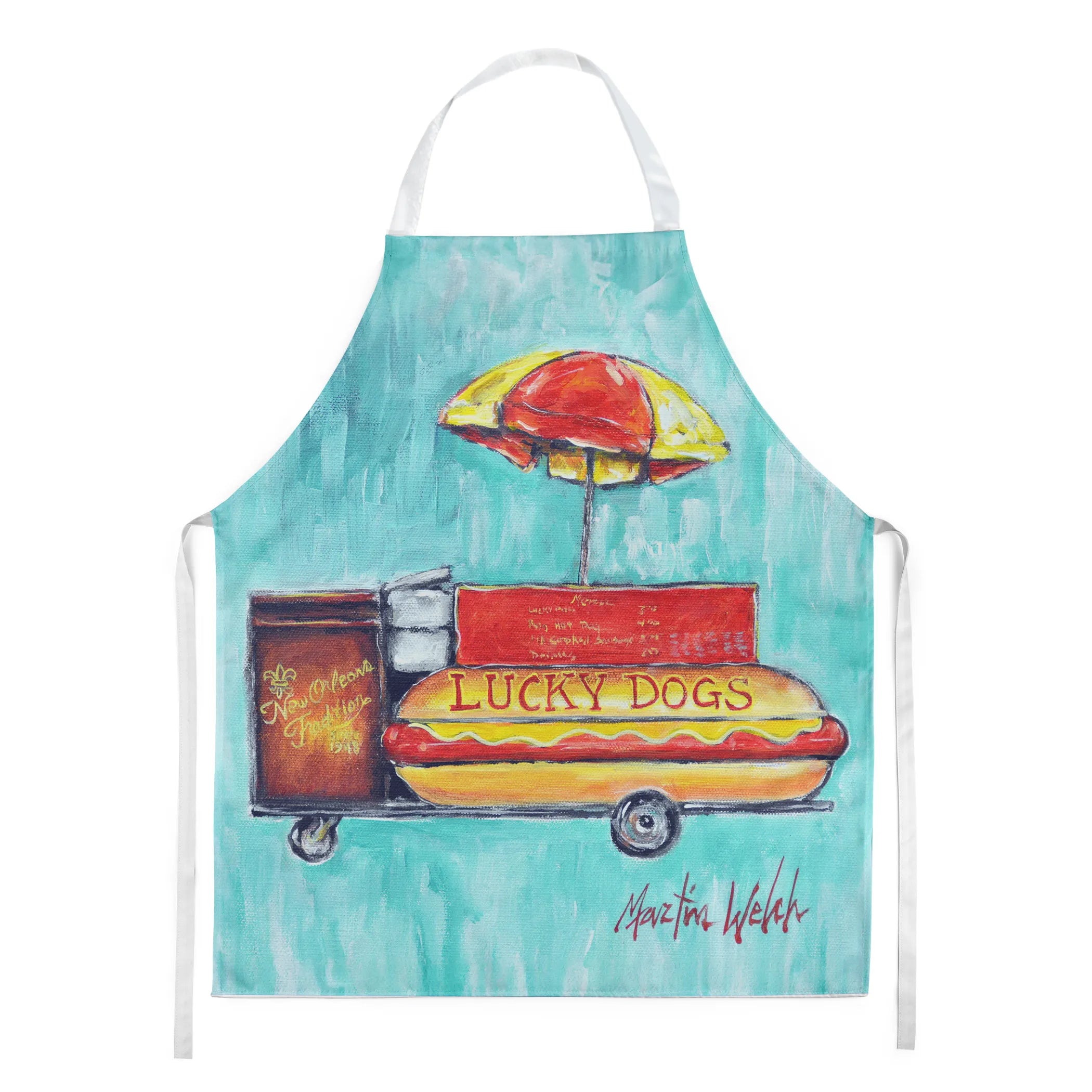 Martin Welch New Artwork Apron - Size: LARGE | Pack Of: 1 | Collection name: Martin welch new artwork
