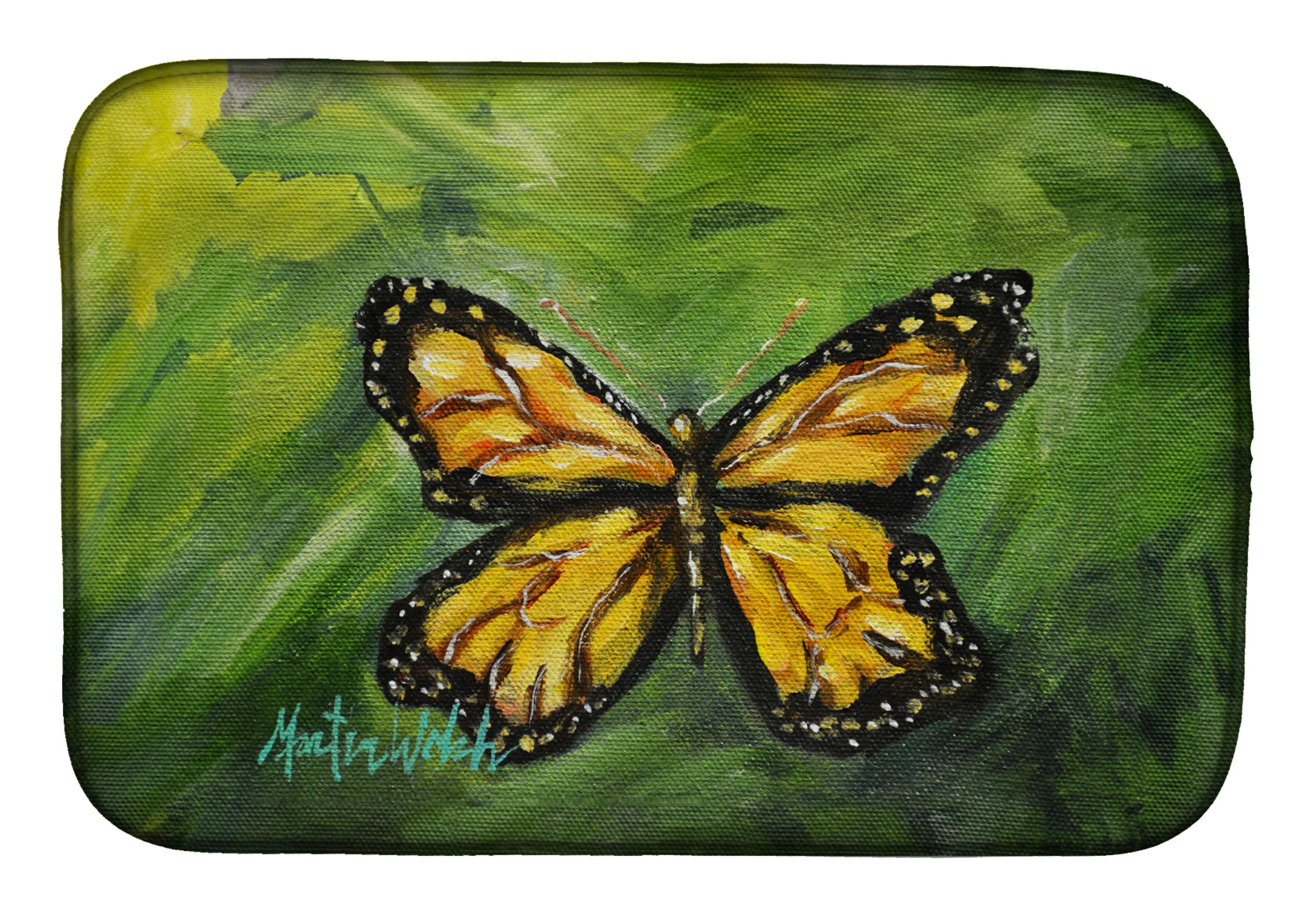 Martin Welch New Artwork Dish Drying Mat - Size: 14  X 21" | Pack Of: 1 | Collection name: Martin welch new artwork