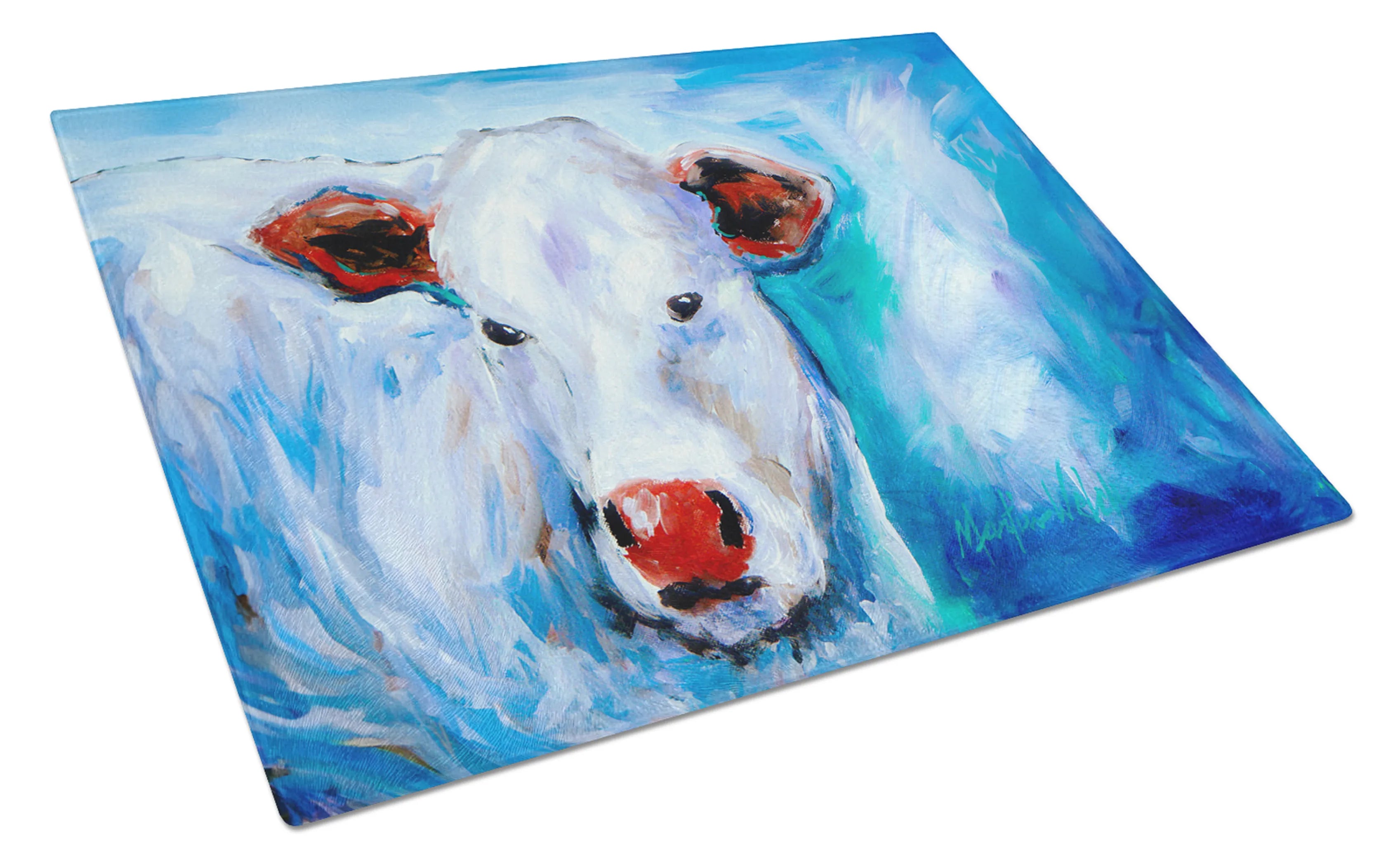 Martin Welch New Artwork Glass Cutting Board - Size: LARGE | Pack Of: 1 | Collection name: Martin welch new artwork