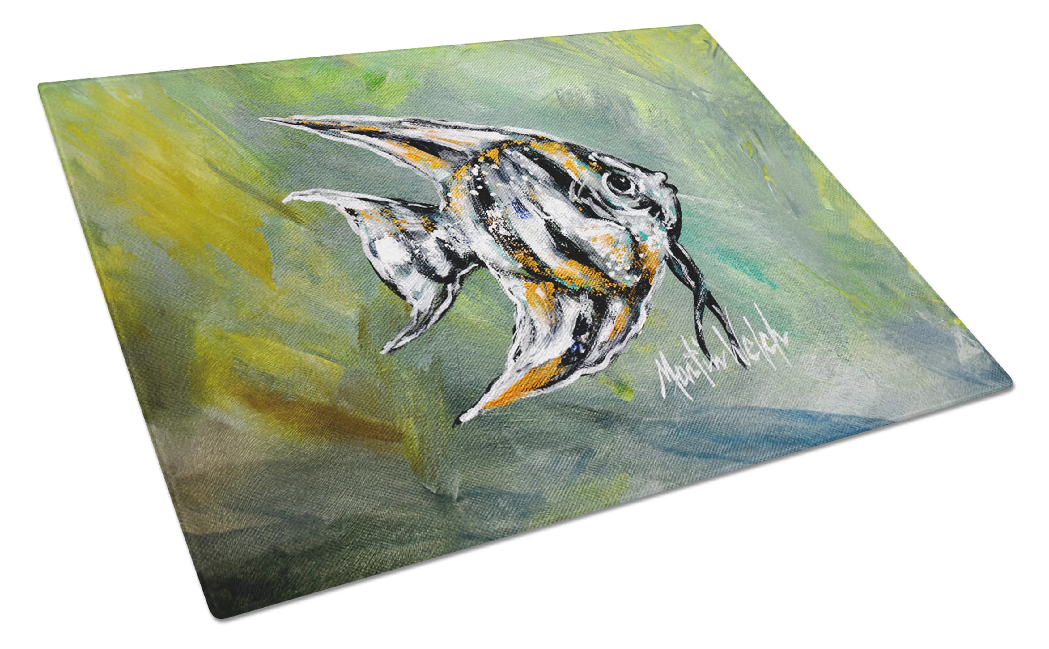 Martin Welch New Artwork Glass Cutting Board - Size: LARGE | Pack Of: 1 | Collection name: Martin welch new artwork