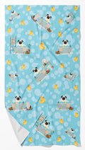 Rubadubdub Dogs Two Bath Towel Large - Pack Of: 1 | Collection name: Rubadubdub dogs two