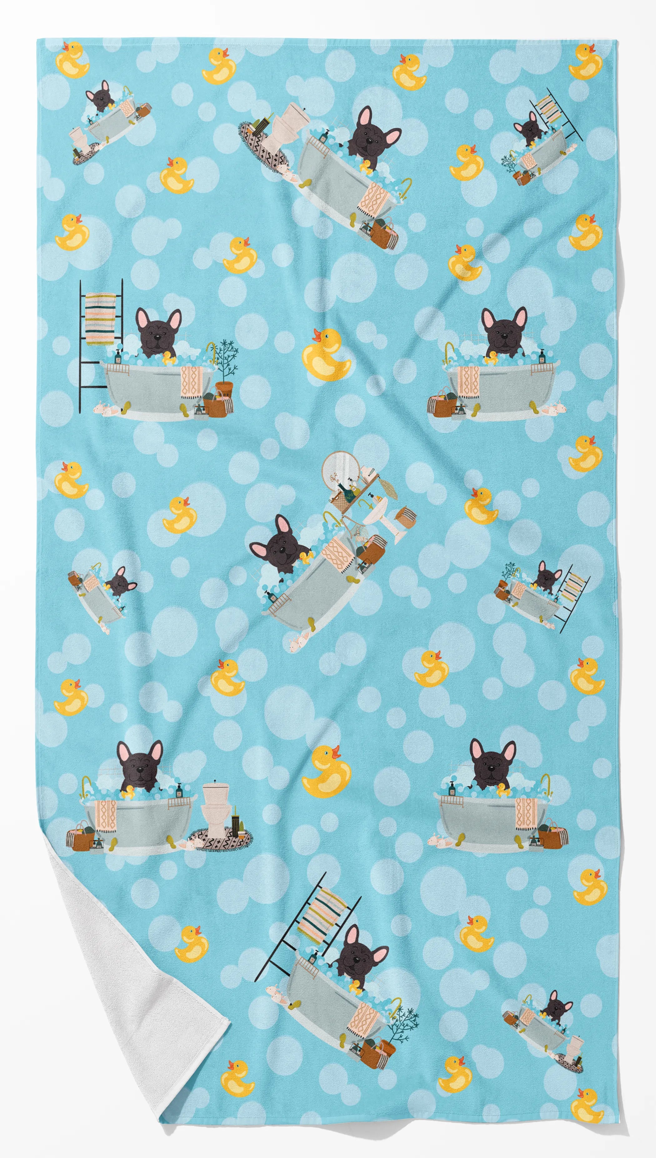 Rubadubdub Dogs Two Bath Towel Large - Pack Of: 1 | Collection name: Rubadubdub dogs two