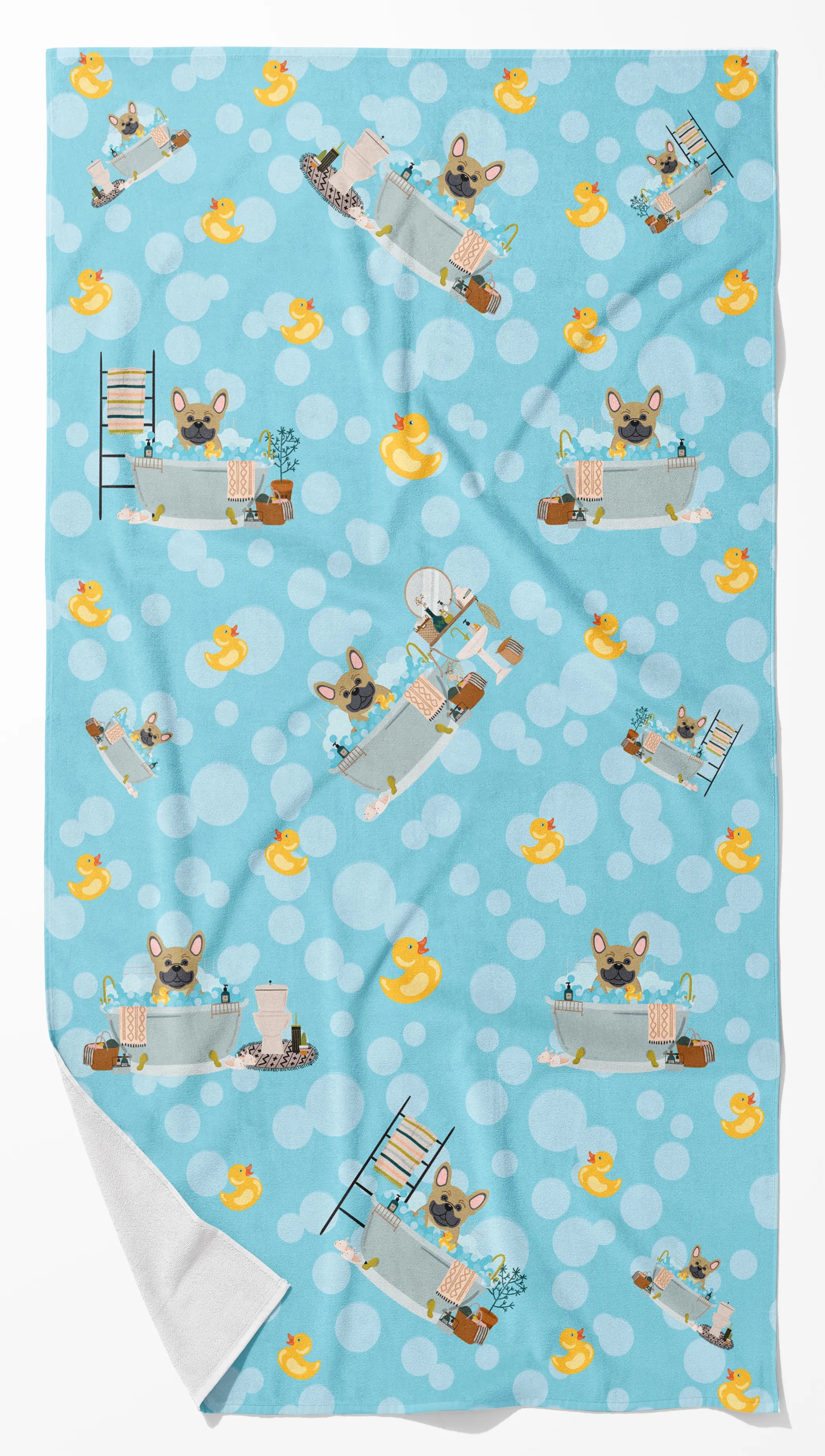 Rubadubdub Dogs Two Bath Towel Large - Pack Of: 1 | Collection name: Rubadubdub dogs two