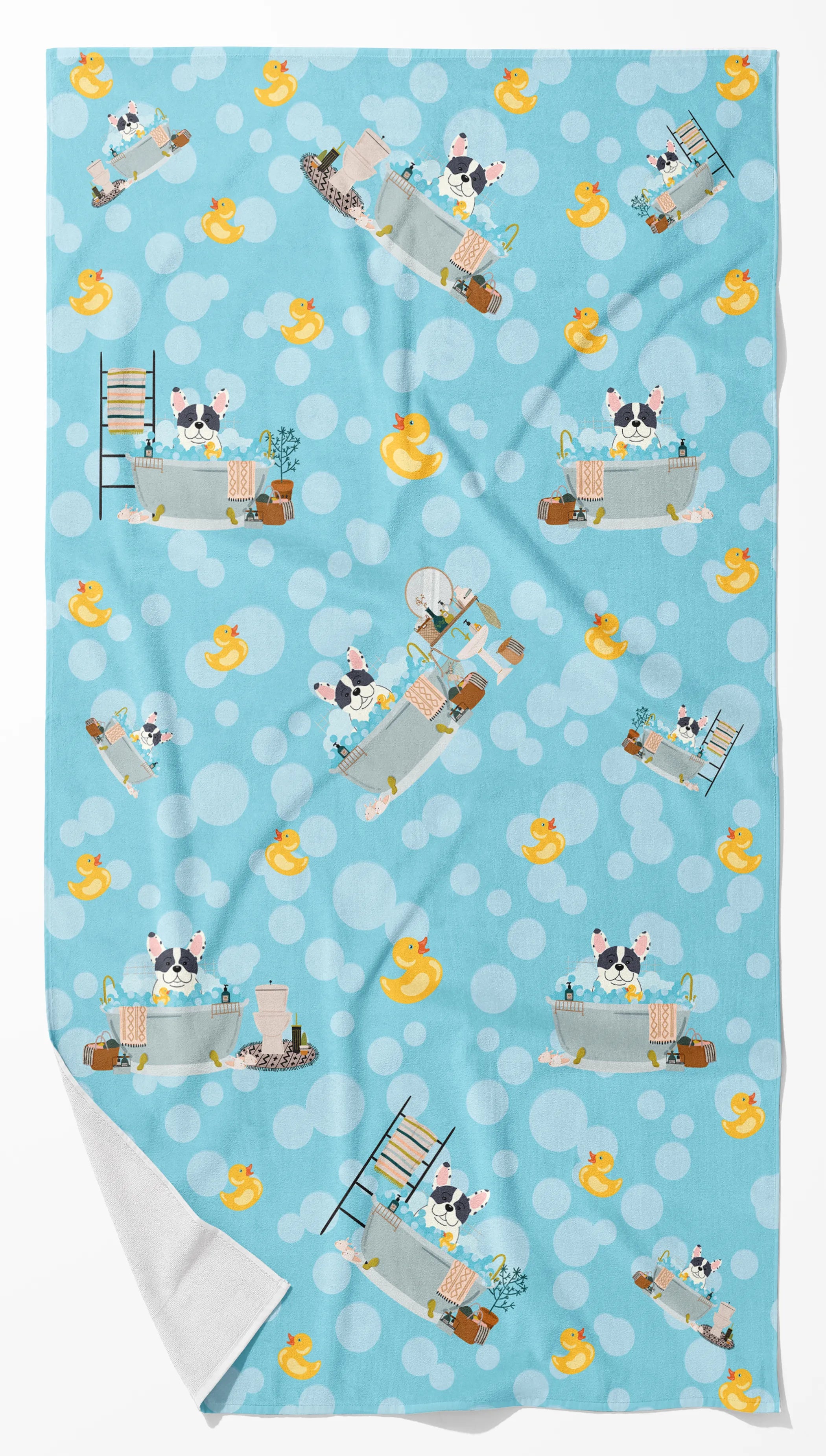 Rubadubdub Dogs Two Bath Towel Large - Pack Of: 1 | Collection name: Rubadubdub dogs two