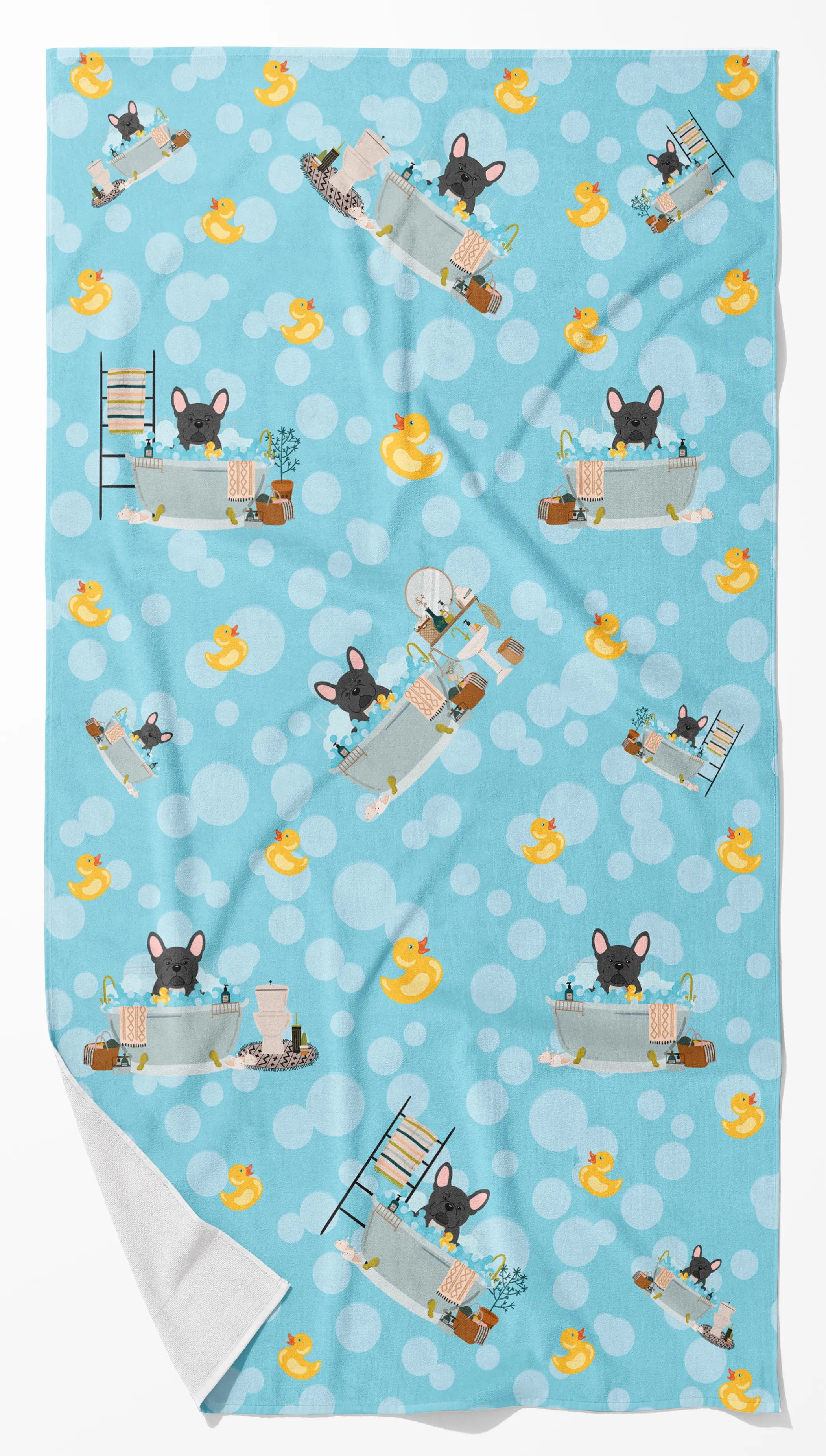 Rubadubdub Dogs Two Bath Towel Large - Pack Of: 1 | Collection name: Rubadubdub dogs two
