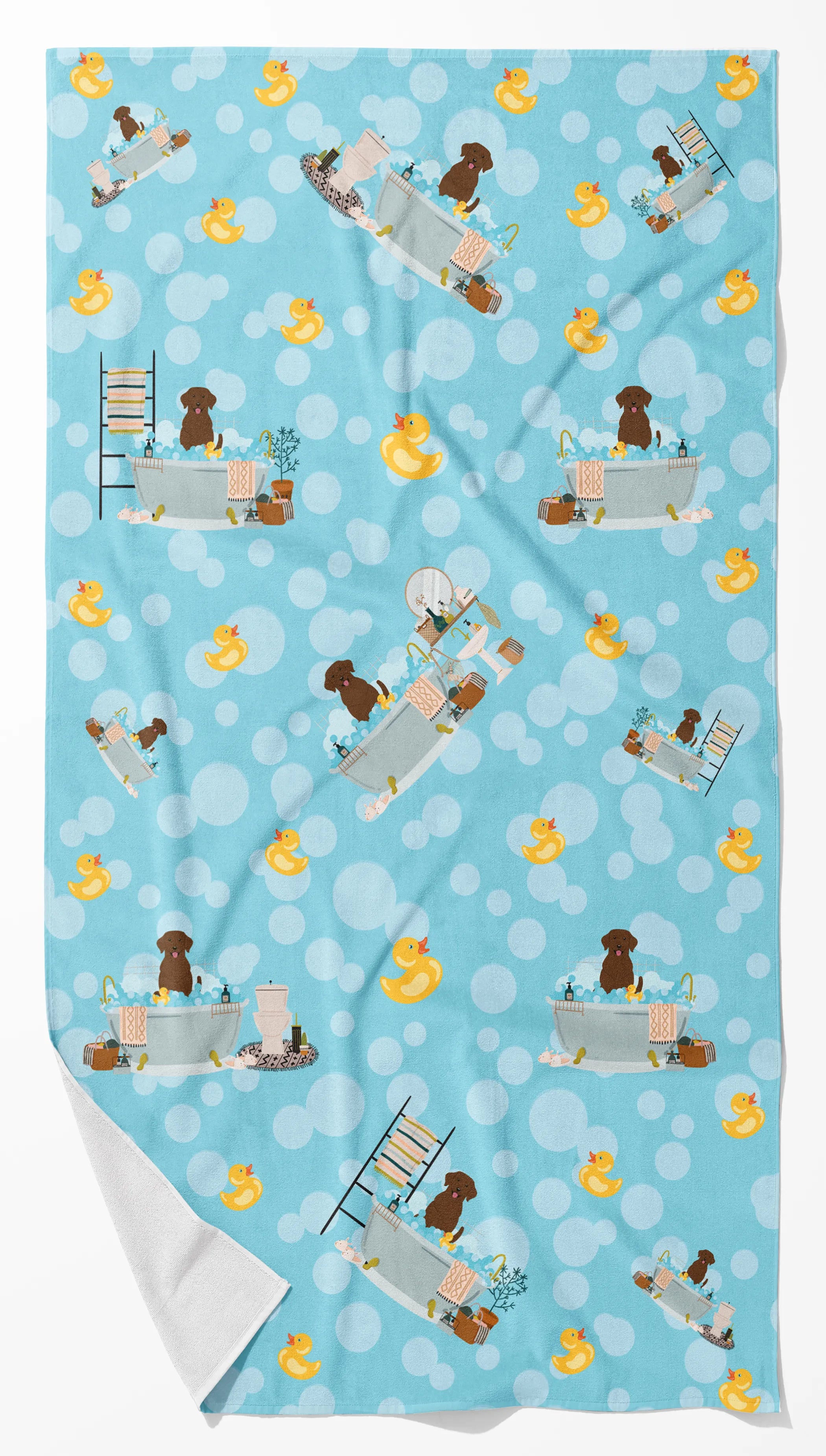 Rubadubdub Dogs Two Bath Towel Large - Pack Of: 1 | Collection name: Rubadubdub dogs two