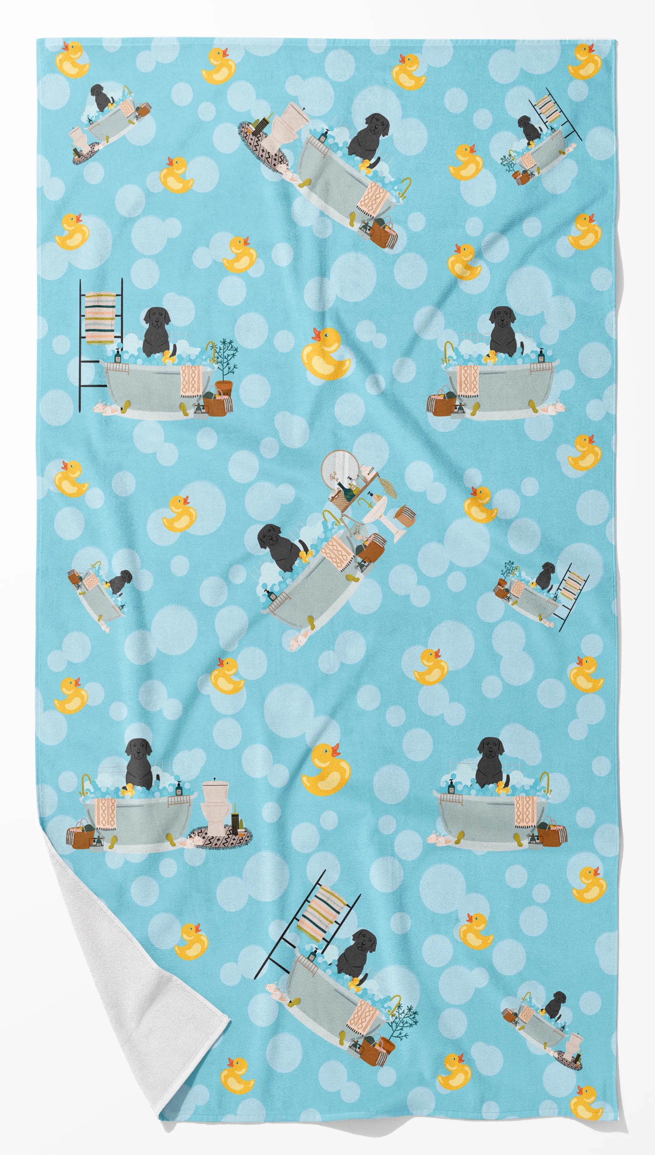 Rubadubdub Dogs Two Bath Towel Large - Pack Of: 1 | Collection name: Rubadubdub dogs two