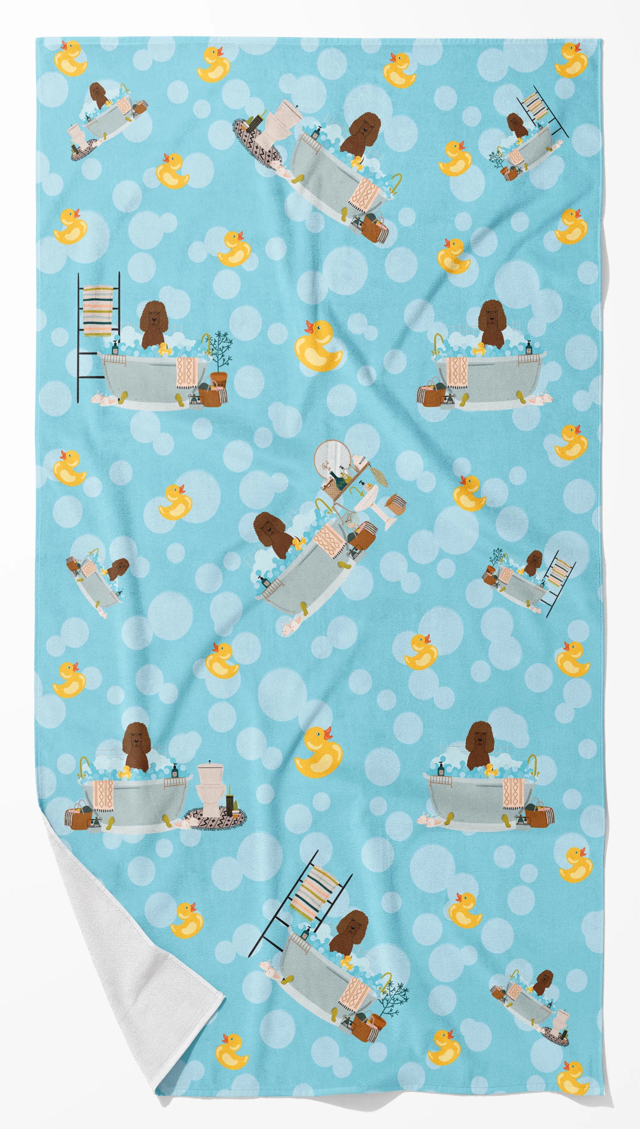 Rubadubdub Dogs Two Bath Towel Large - Pack Of: 1 | Collection name: Rubadubdub dogs two