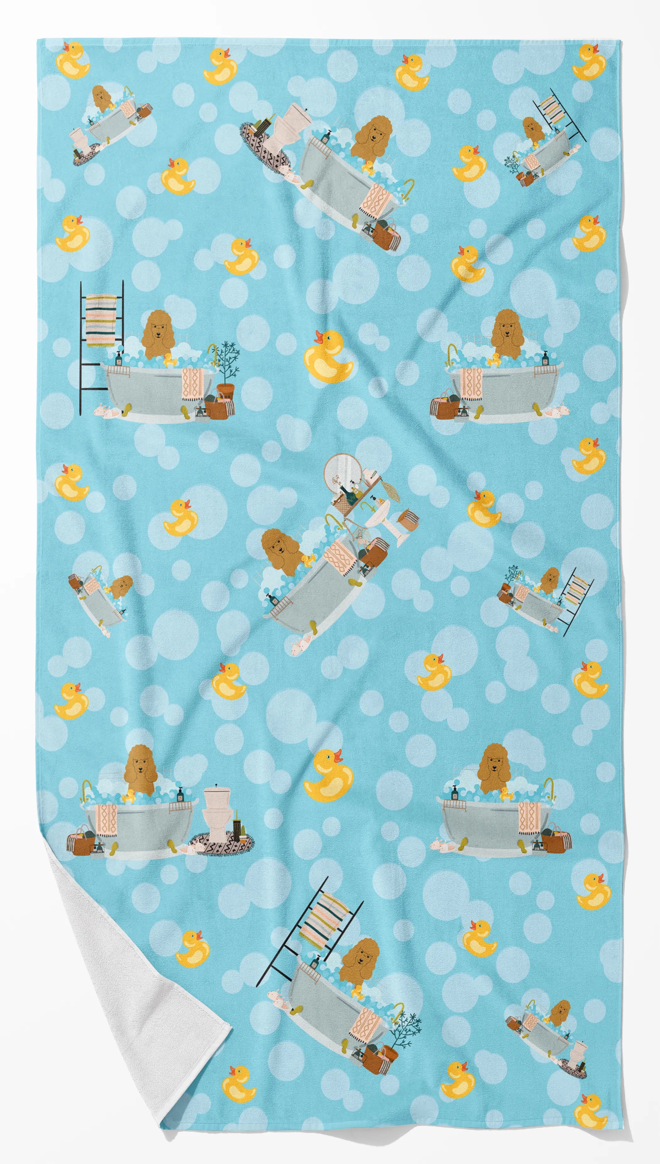 Rubadubdub Dogs Two Bath Towel Large - Pack Of: 1 | Collection name: Rubadubdub dogs two