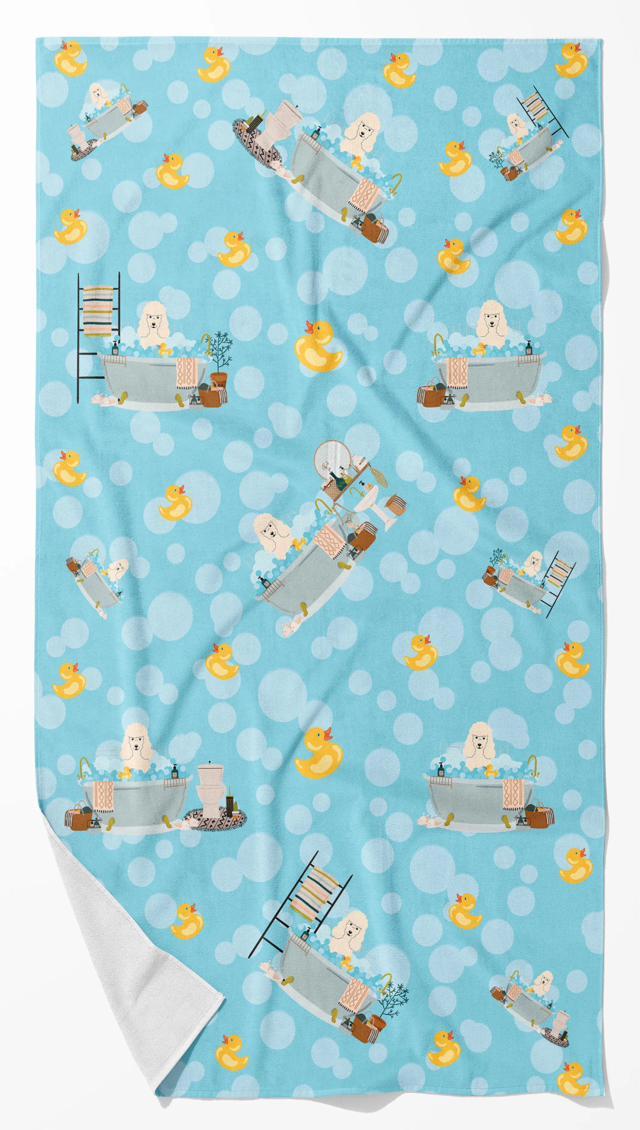 Rubadubdub Dogs Two Bath Towel Large - Pack Of: 1 | Collection name: Rubadubdub dogs two
