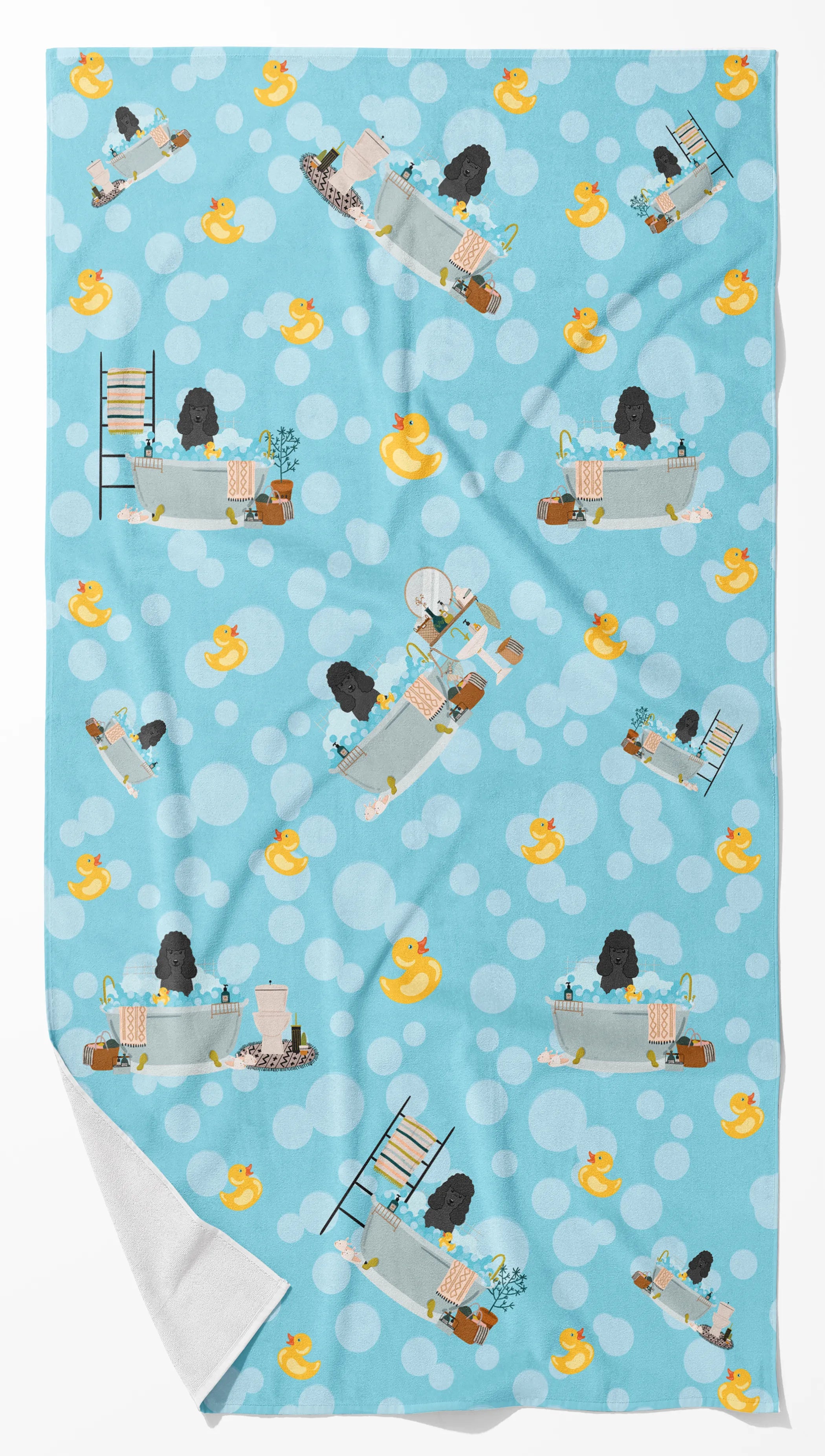 Rubadubdub Dogs Two Bath Towel Large - Pack Of: 1 | Collection name: Rubadubdub dogs two