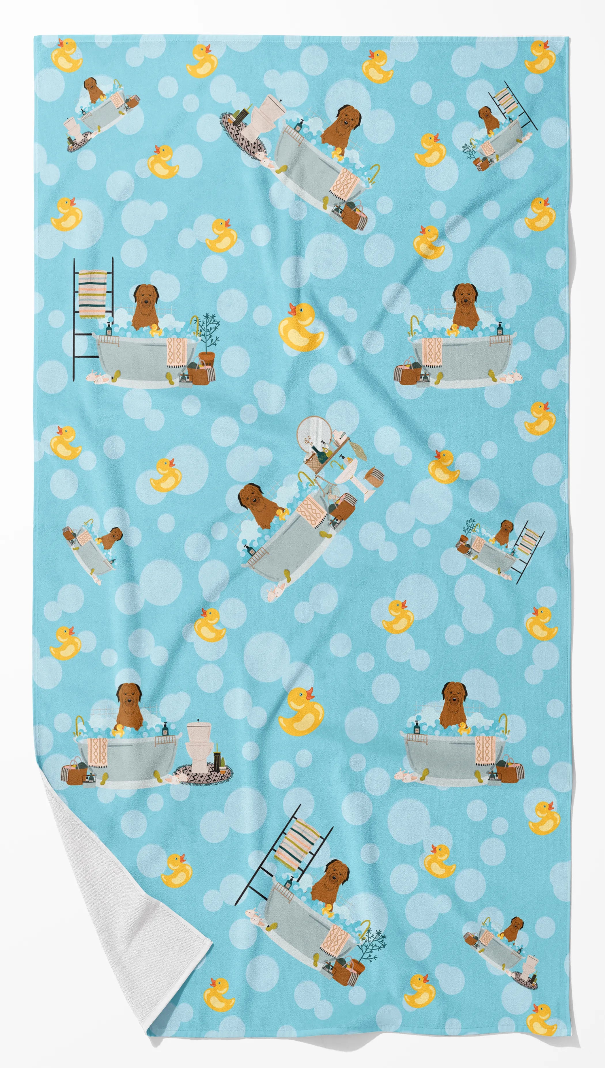 Rubadubdub Dogs Two Bath Towel Large - Pack Of: 1 | Collection name: Rubadubdub dogs two