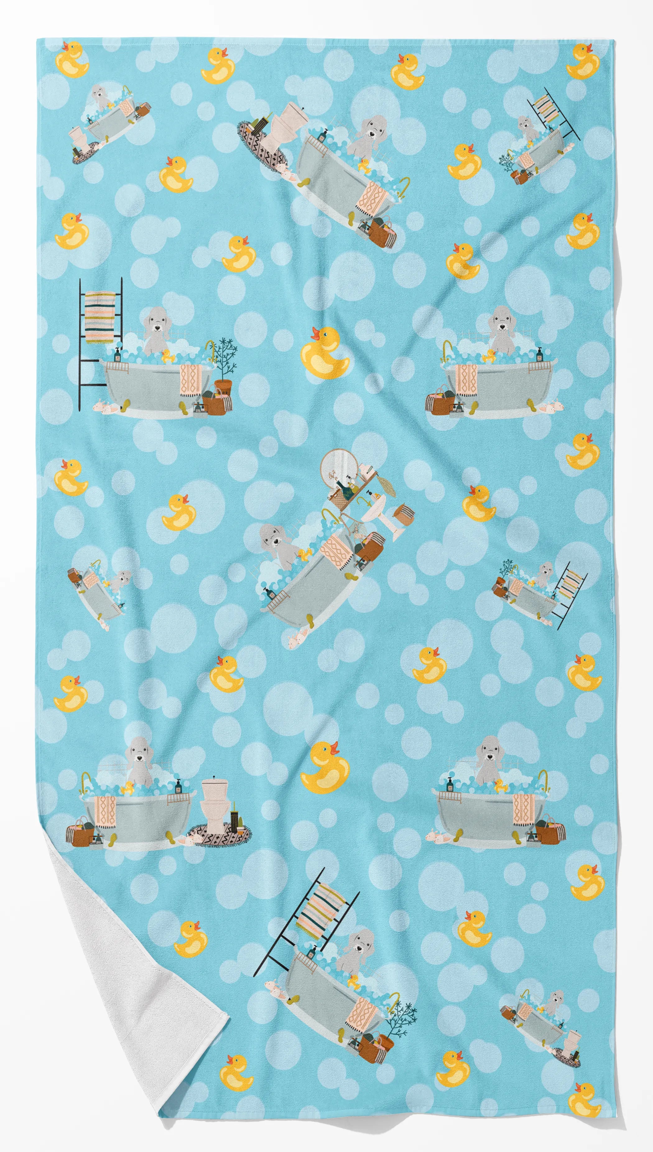 Rubadubdub Dogs Two Bath Towel Large - Pack Of: 1 | Collection name: Rubadubdub dogs two