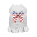 The Star-Spangled Bow Couture Dog Dress