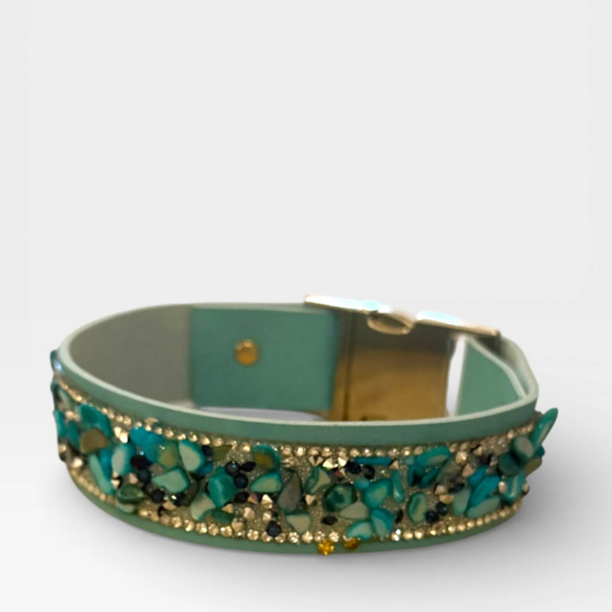 Riviera Jade Crystal Collar