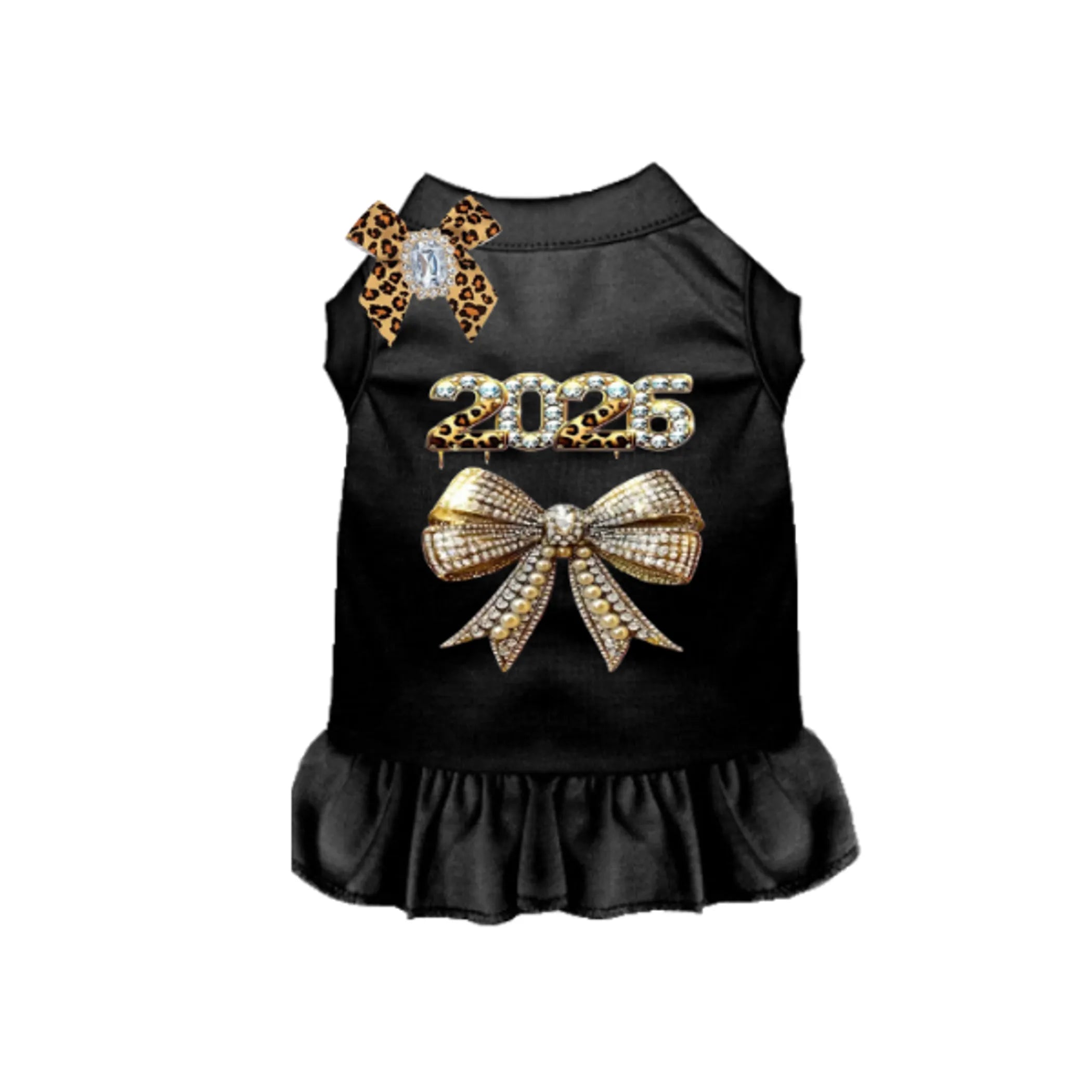Leopard Glam New Year Dress