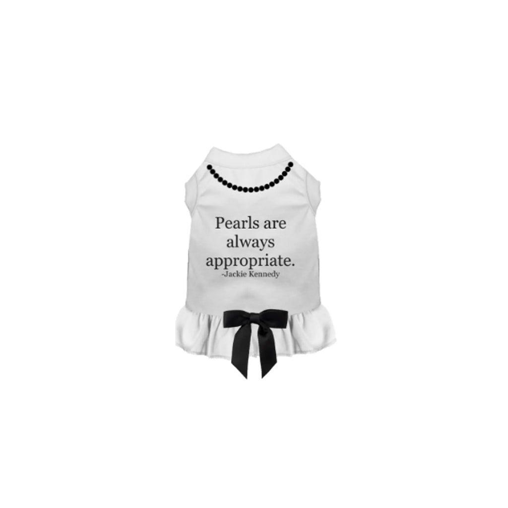 Classic Pearl Elegance Dress
