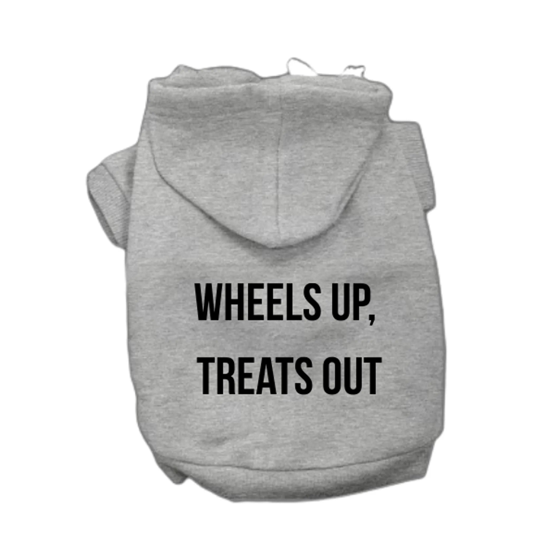 The Wheels Up Treats Out Hoodie
