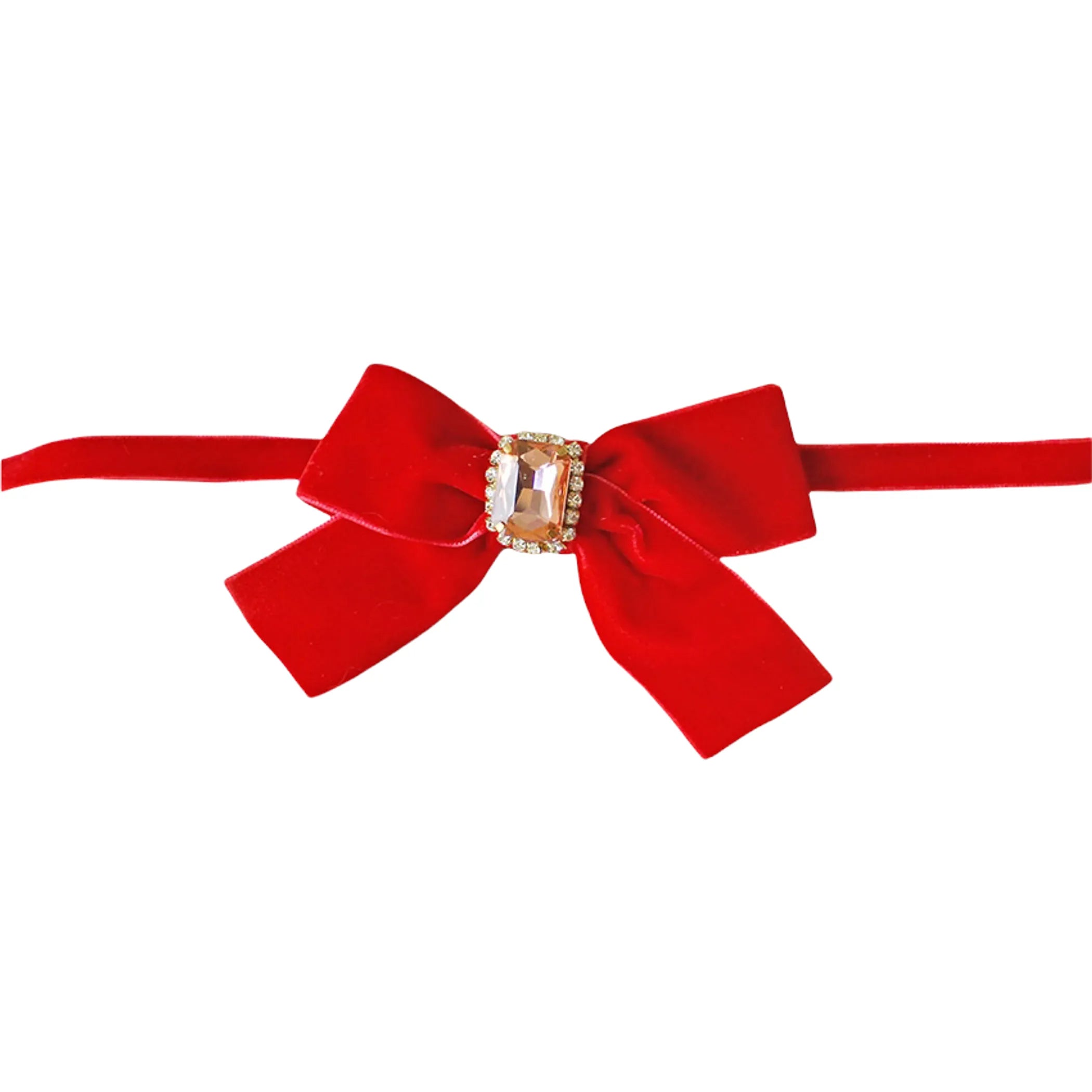 Luxurious Velvet Bow Necklace