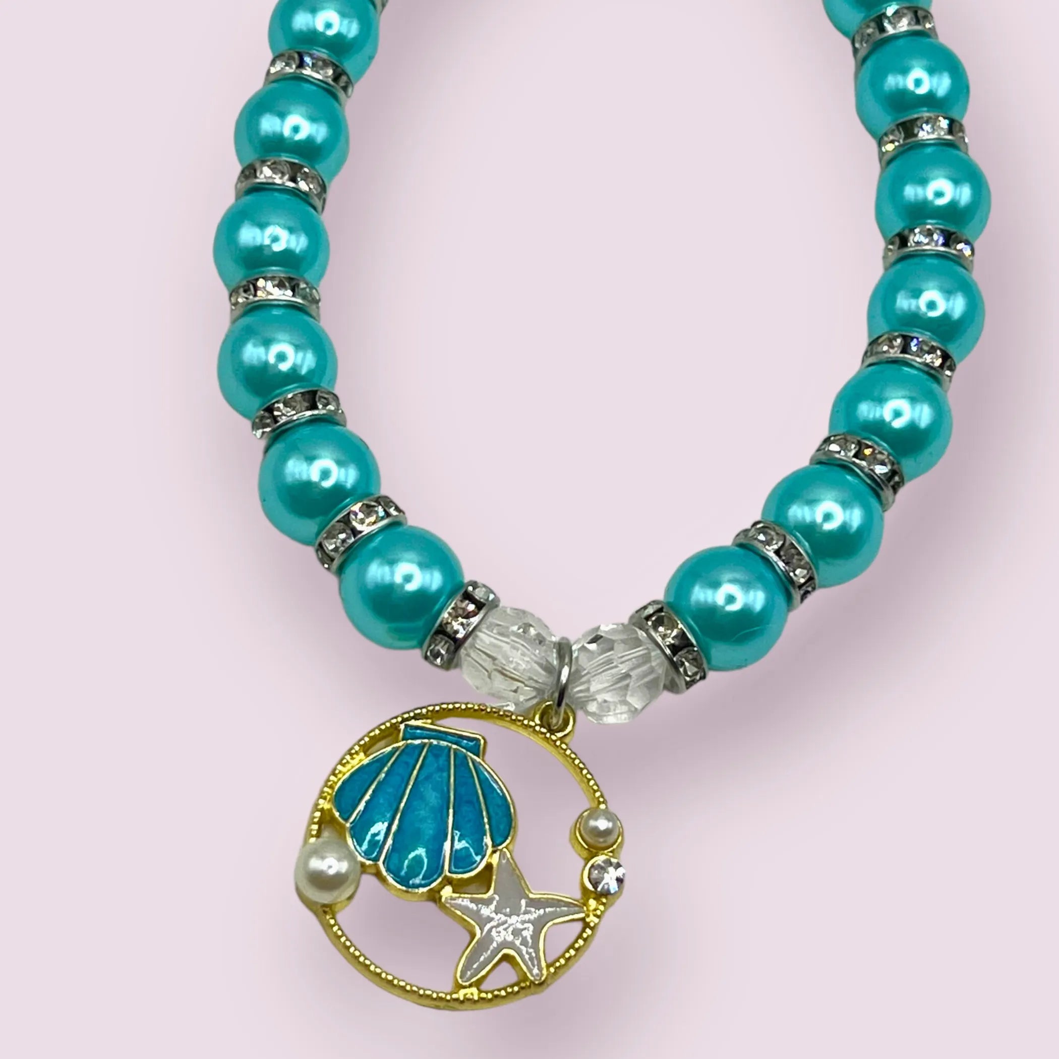 Oceanic Pearl Dog Necklace