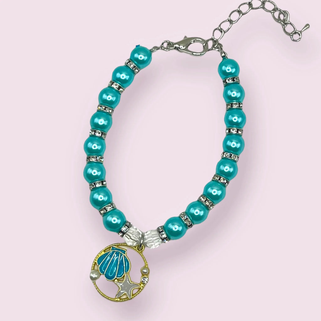 Oceanic Pearl Dog Necklace