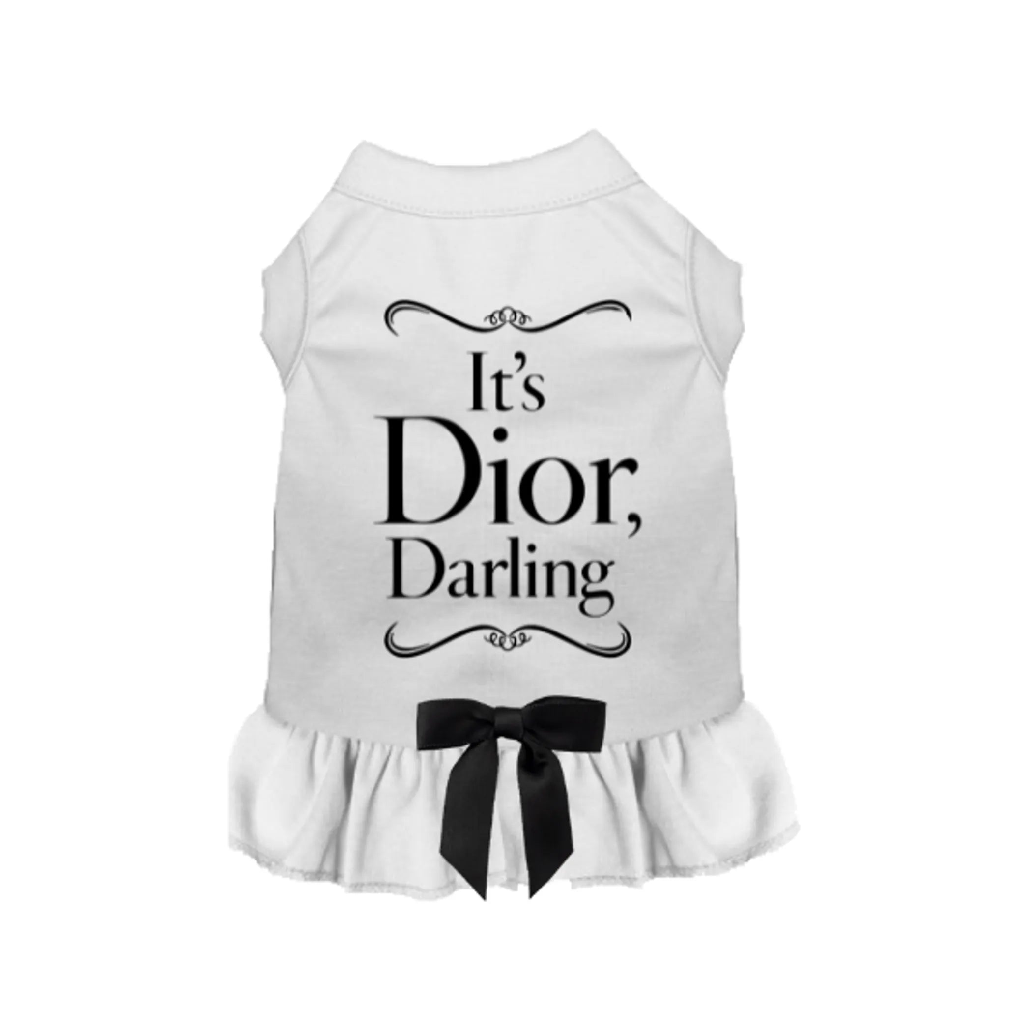 It's Dior, Darling Couture Dress Signature Bow Collection