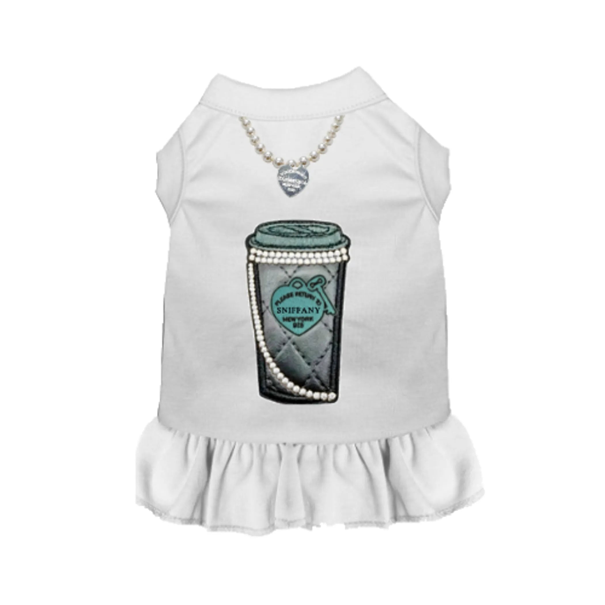 Return to Sniffany Caf Chic Pet Dress