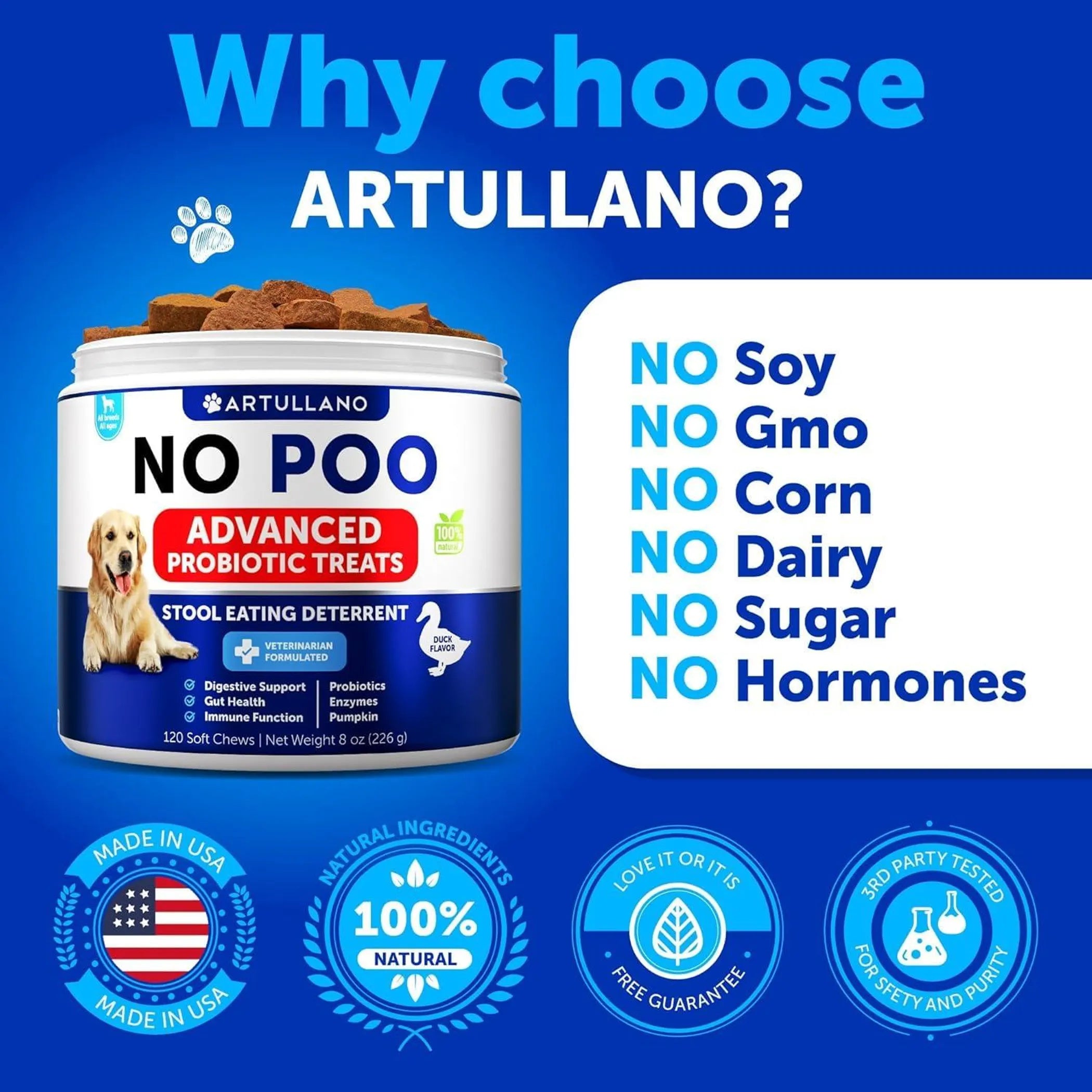 No Poo Chews for Dogs