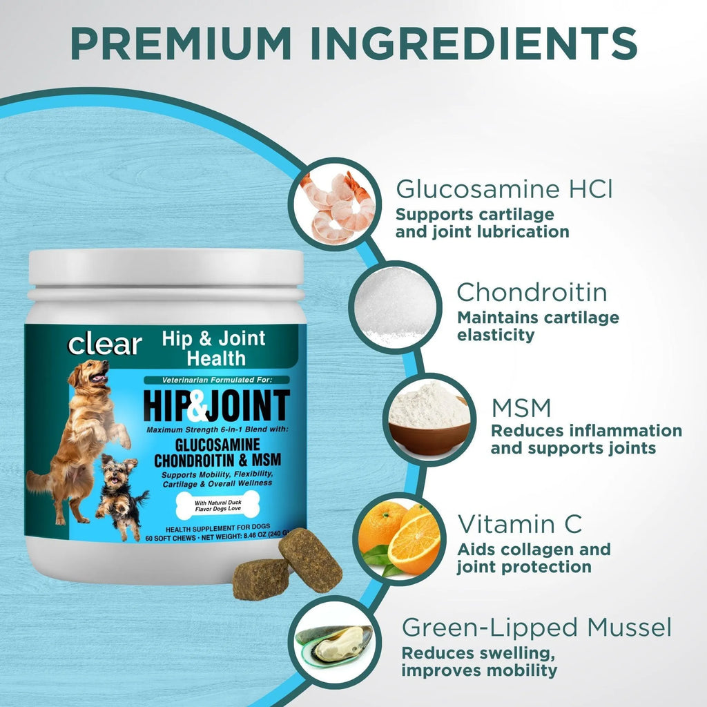 Clear Hip & Joint Health for Dogs