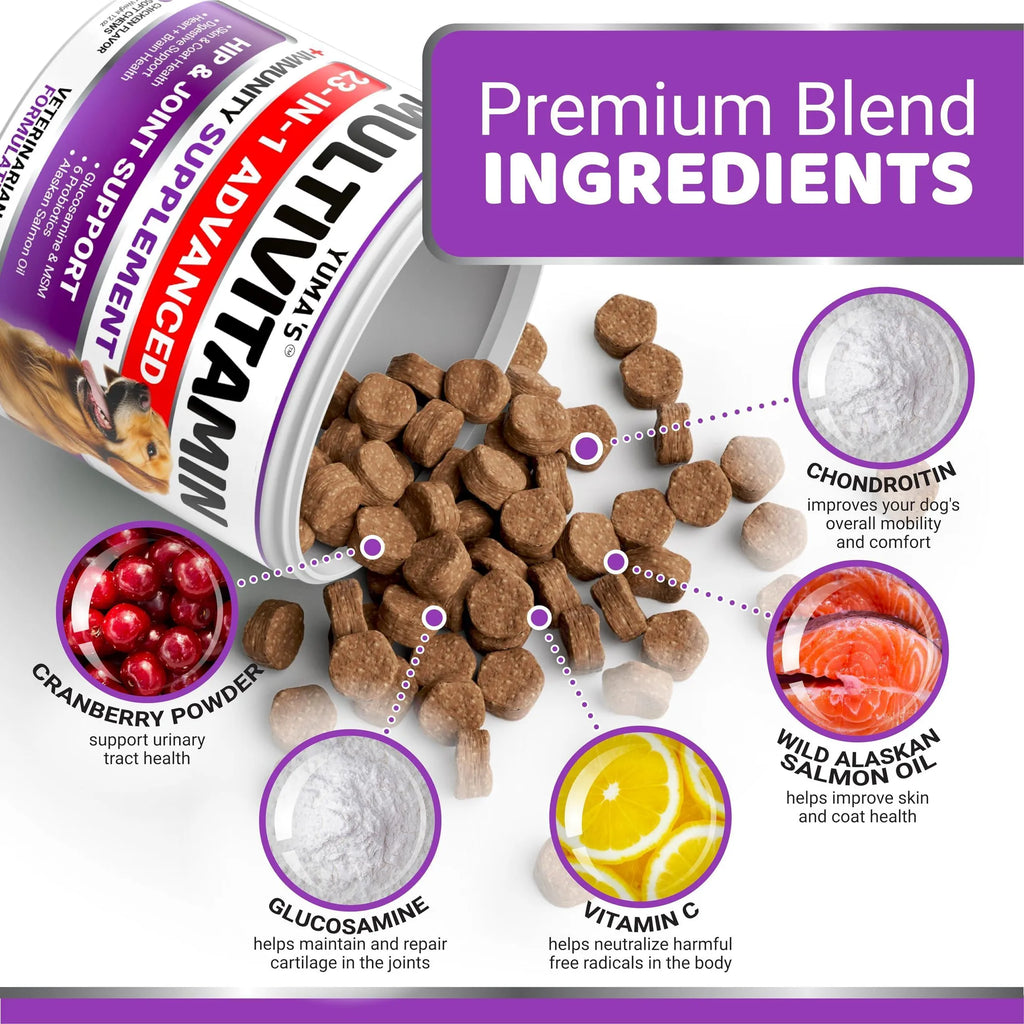 Dog Multivitamin Chewable with Glucosamine