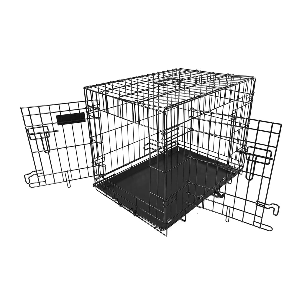 24inches Dogs Crate Folding Metal